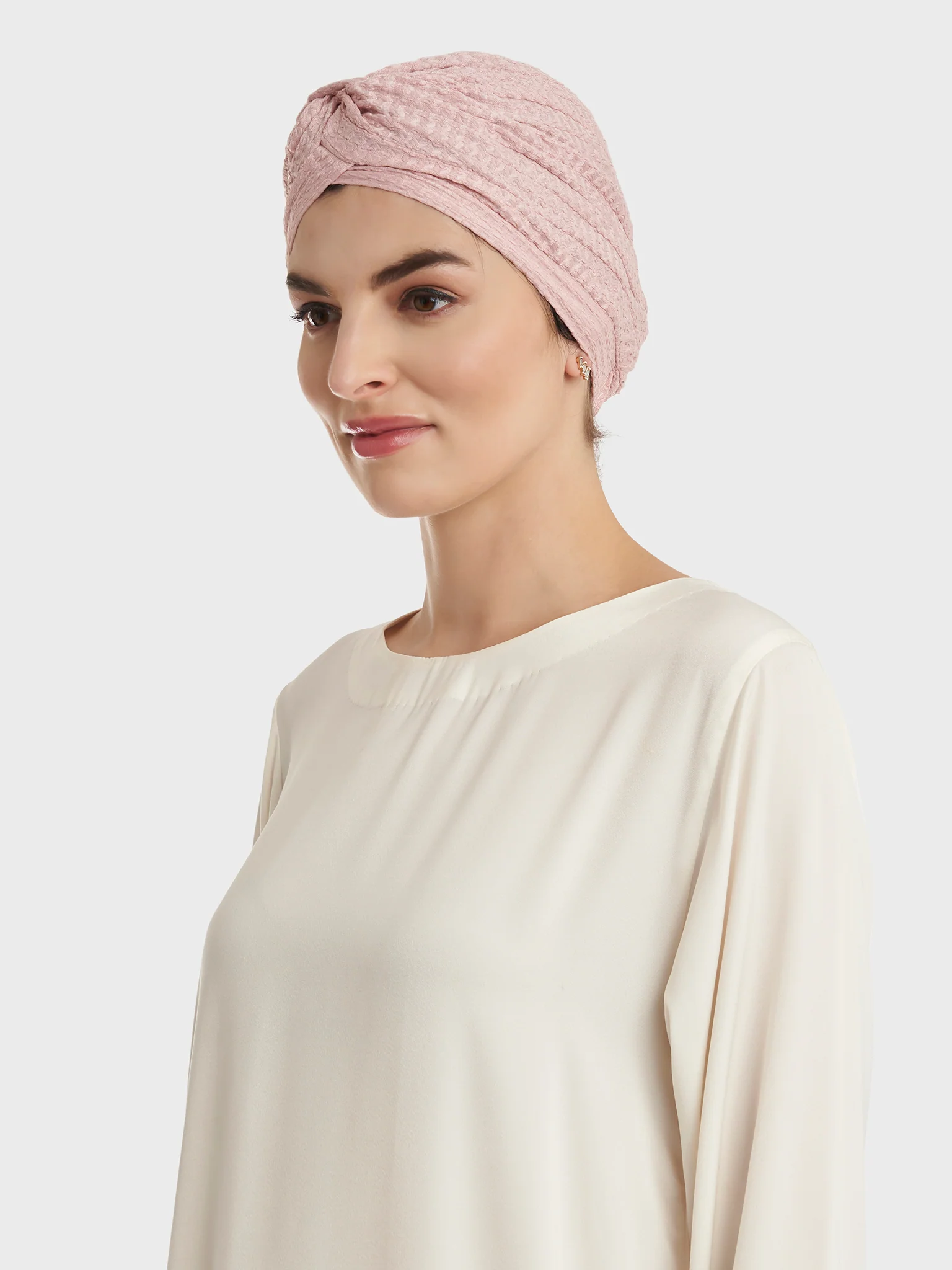 Jacquard Stretch Jersey Turban