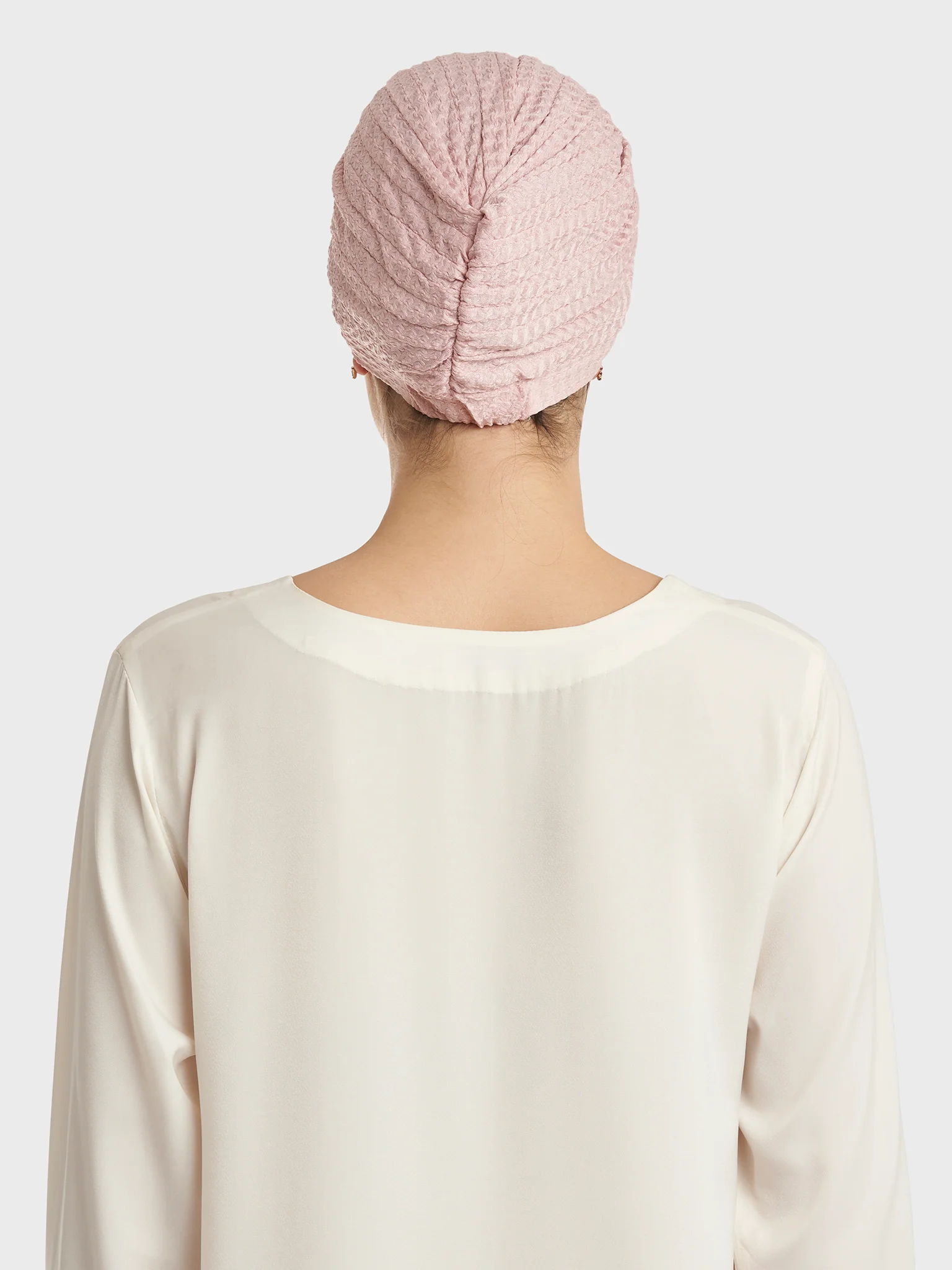 Jacquard Stretch Jersey Turban - Image 3