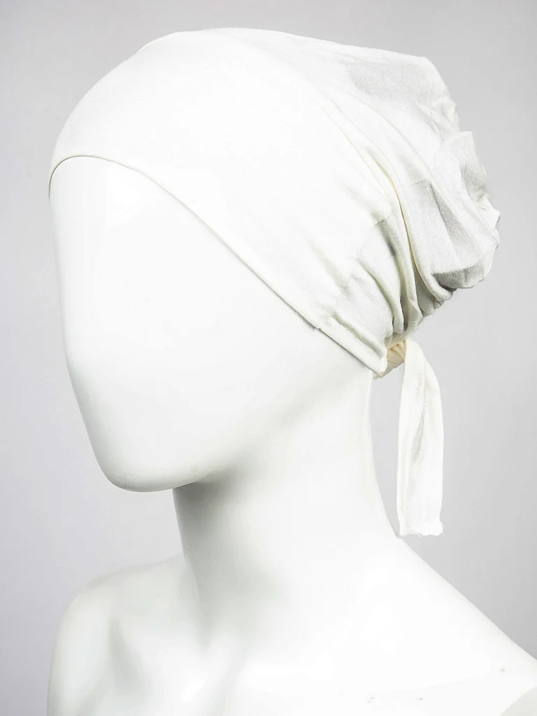 Plain Under-scarf Taqiyah With Tie Up (TK21) - Image 11