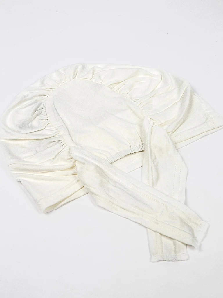 Plain Under-scarf Taqiyah With Tie Up (TK21) - Image 12