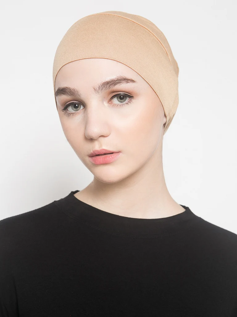 Plain Under-scarf Taqiyah With Tie Up (TK21) - Image 21