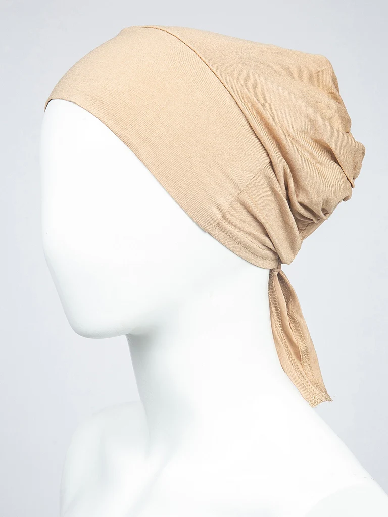 Plain Under-scarf Taqiyah With Tie Up (TK21) - Image 23