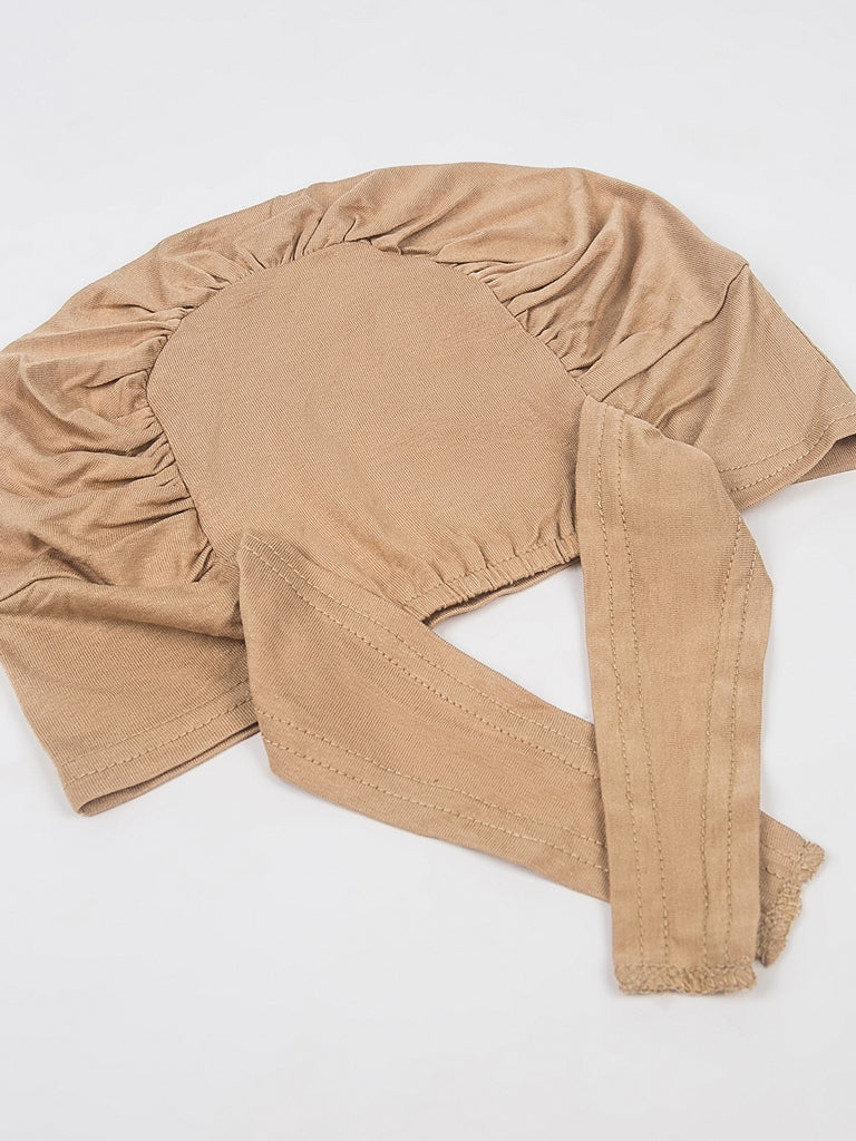 Plain Under-scarf Taqiyah With Tie Up (TK21) - Image 24