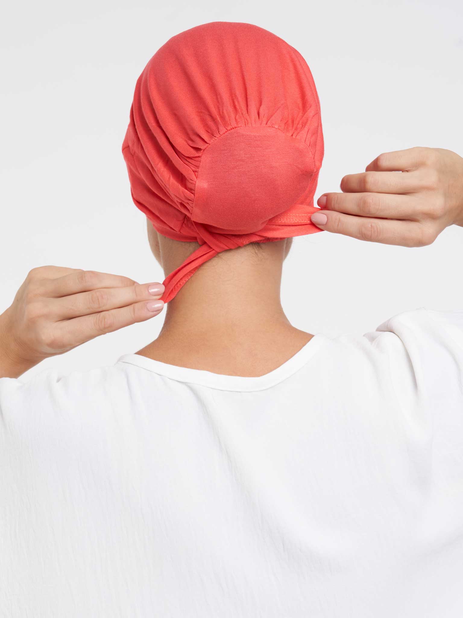 Plain Under-scarf Taqiyah With Tie Up (TK21) - Image 27