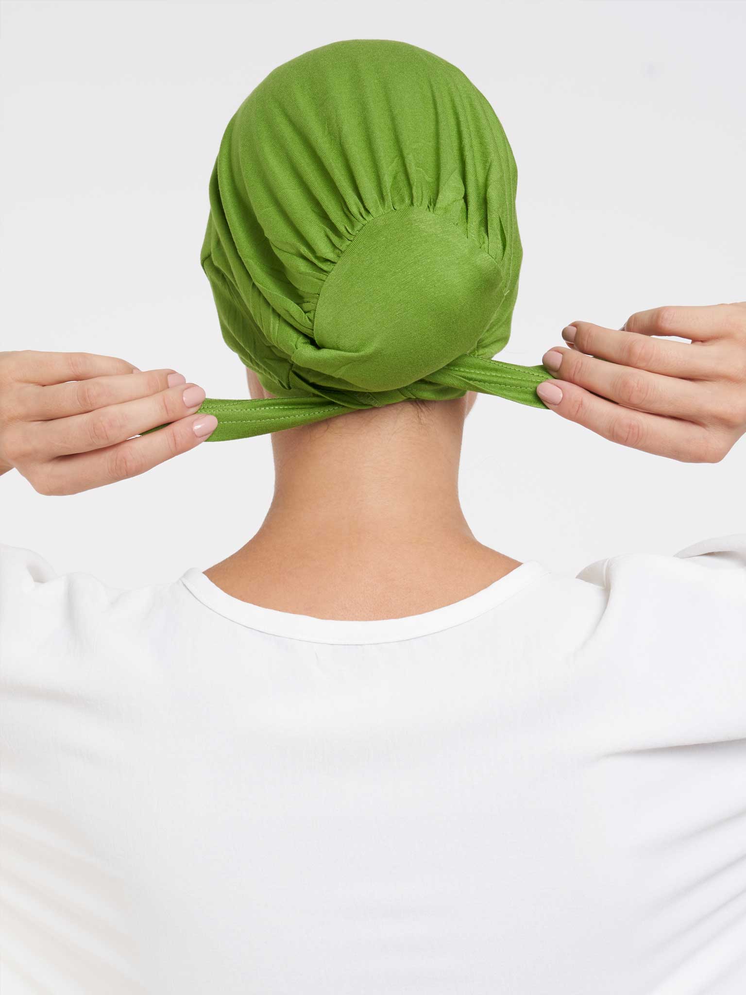 Plain Under-scarf Taqiyah With Tie Up (TK21) - Image 3