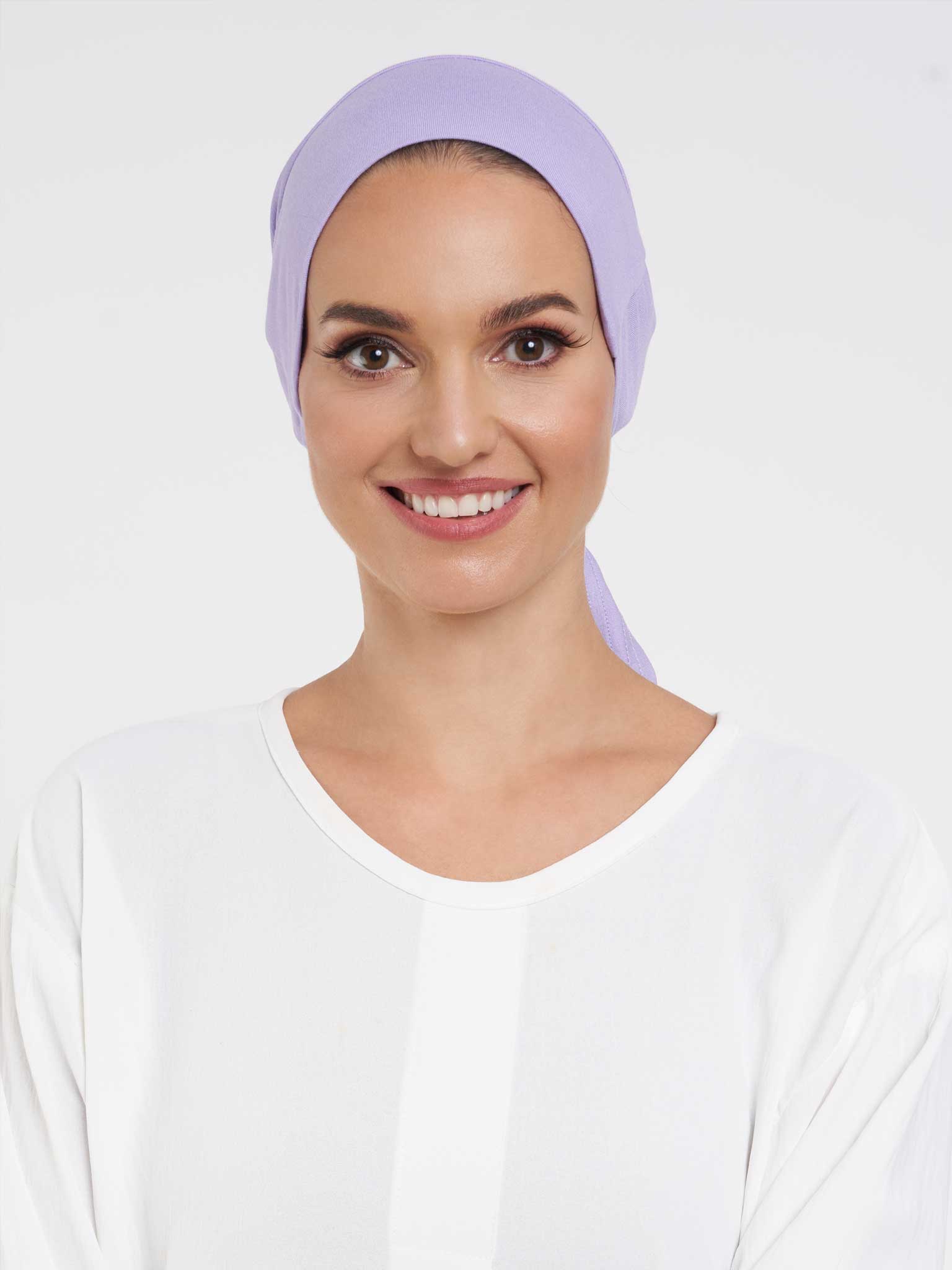 Plain Under-scarf Taqiyah With Tie Up (TK21) - Image 30