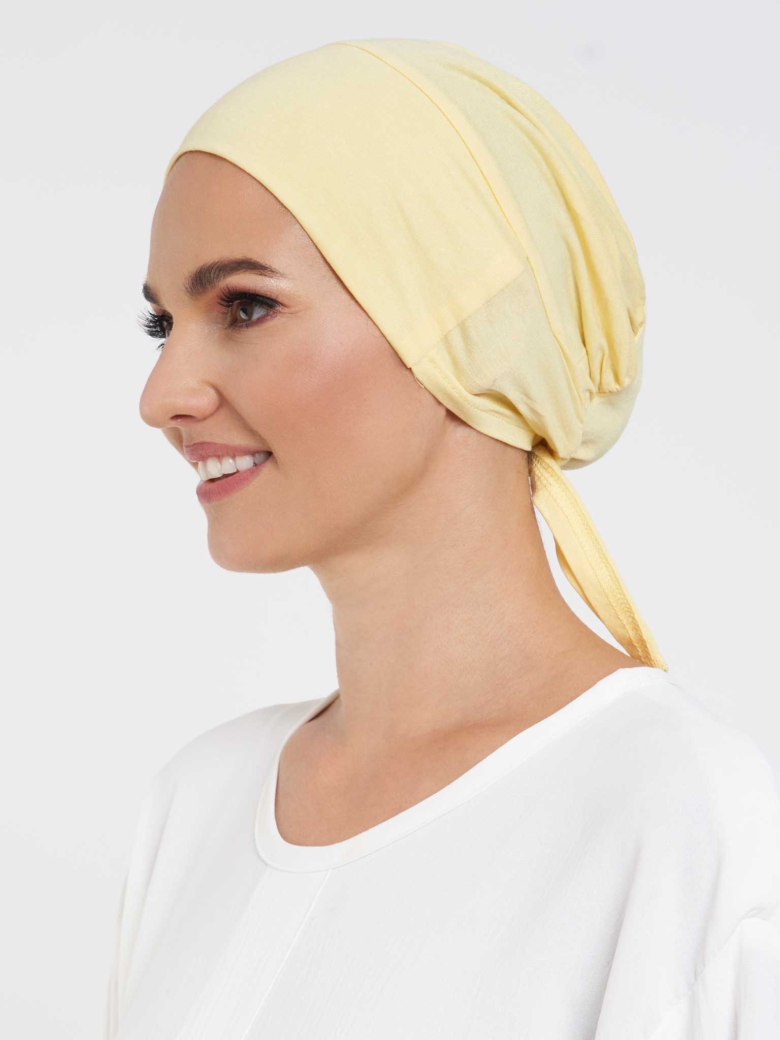 Plain Under-scarf Taqiyah With Tie Up (TK21) - Image 37