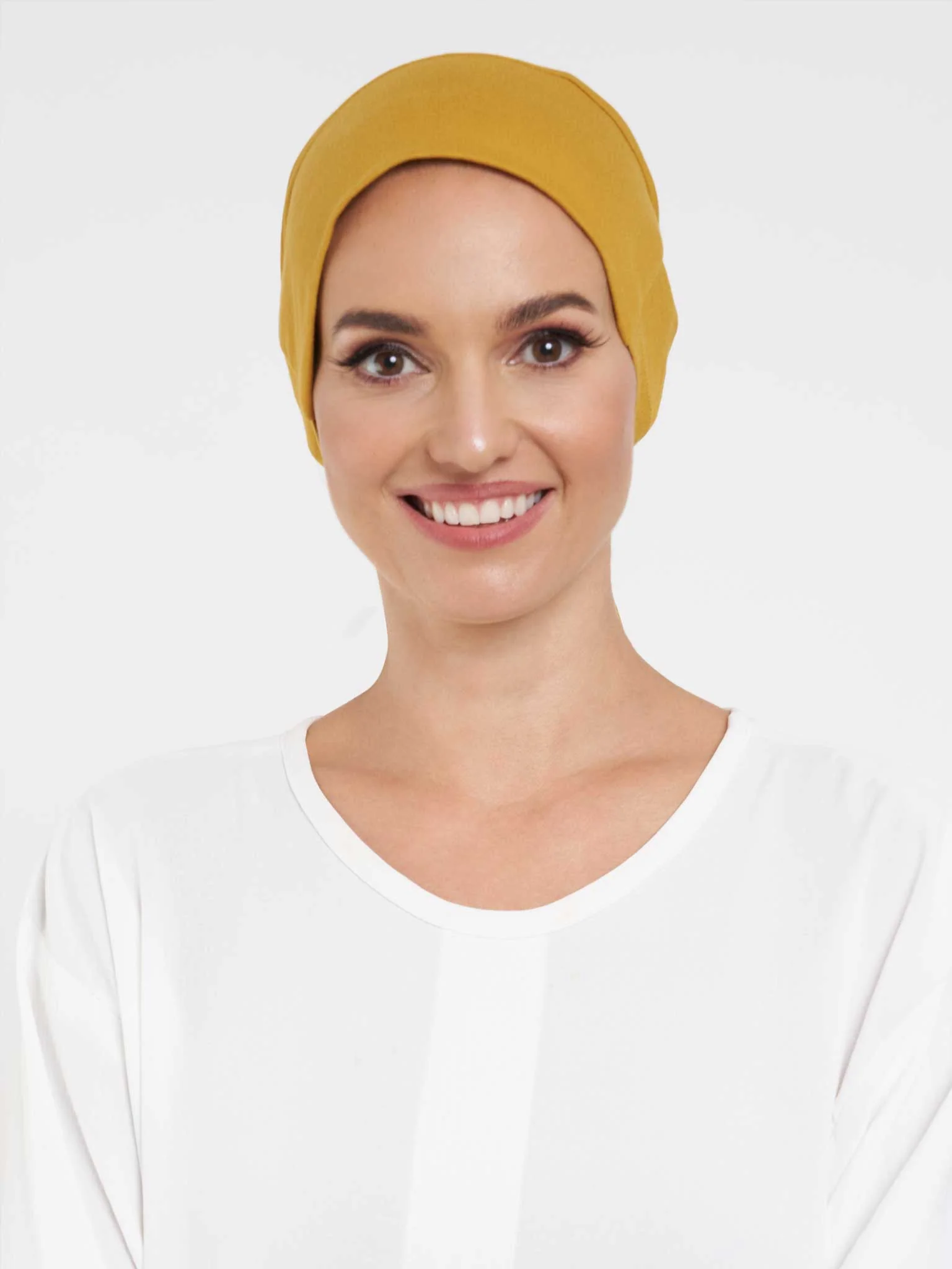 Plain Under-scarf Taqiyah With Tie Up (TK21) - Image 42