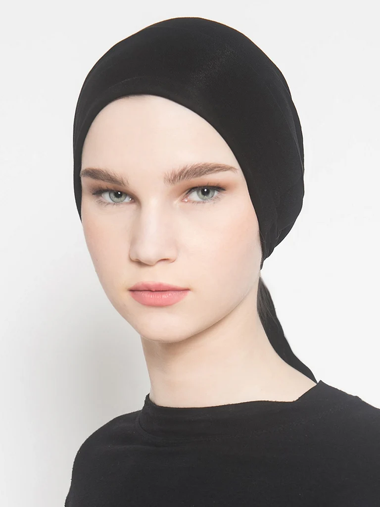 Plain Under-scarf Taqiyah With Tie Up (TK21) - Image 5
