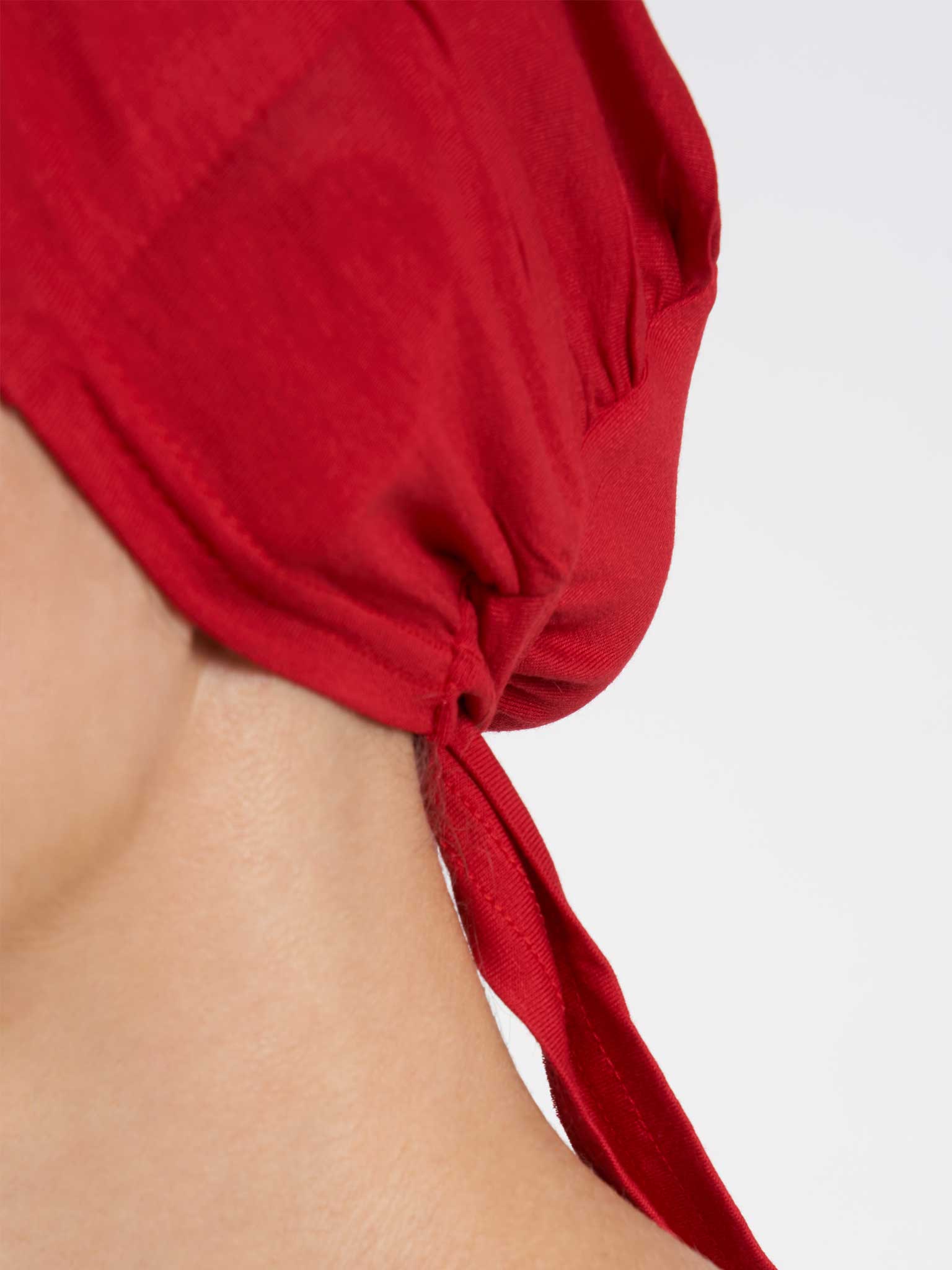 Plain Under-scarf Taqiyah With Tie Up (TK21) - Image 52
