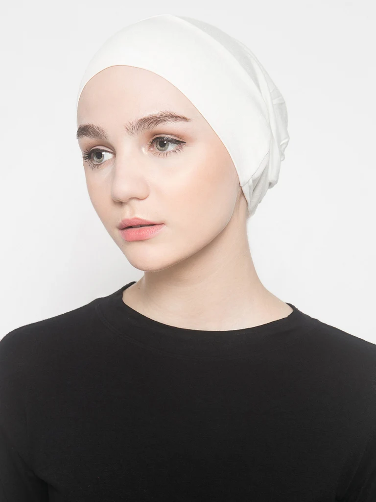 Plain Under-scarf Taqiyah With Tie Up (TK21) - Image 9