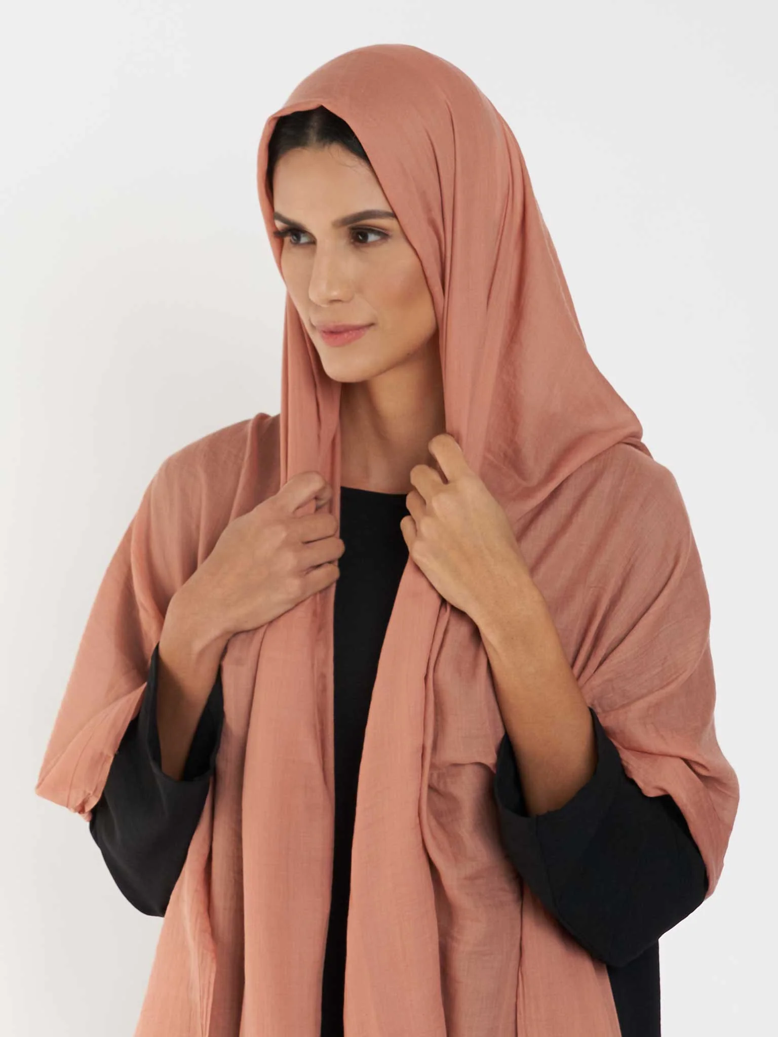 Premium Voile Cotton Viscose Hijab - Lightweight Everyday Comfort (KGD171L) - Image 26