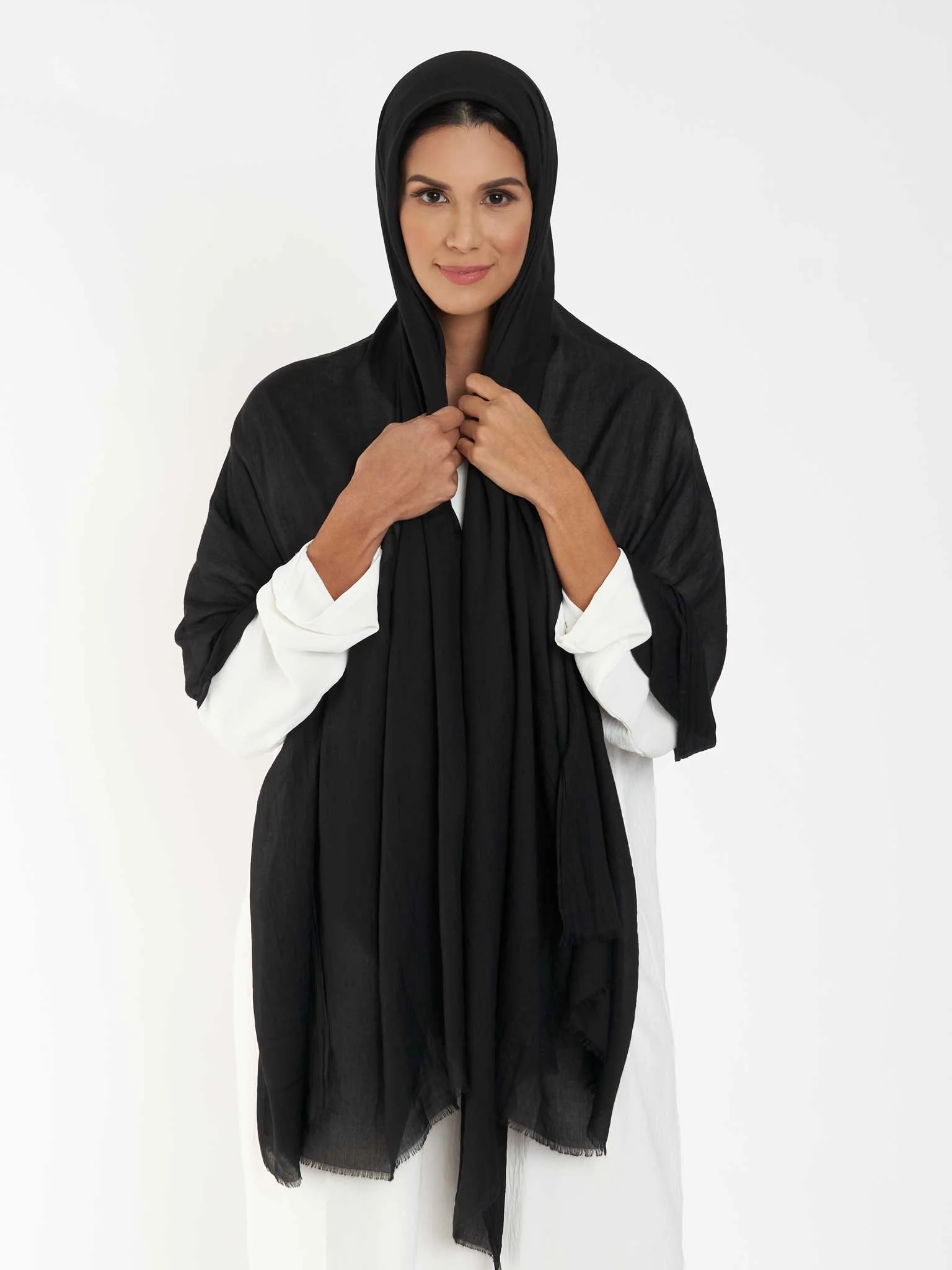 Premium Voile Cotton Viscose Hijab - Lightweight Everyday Comfort (KGD171L) - Image 4