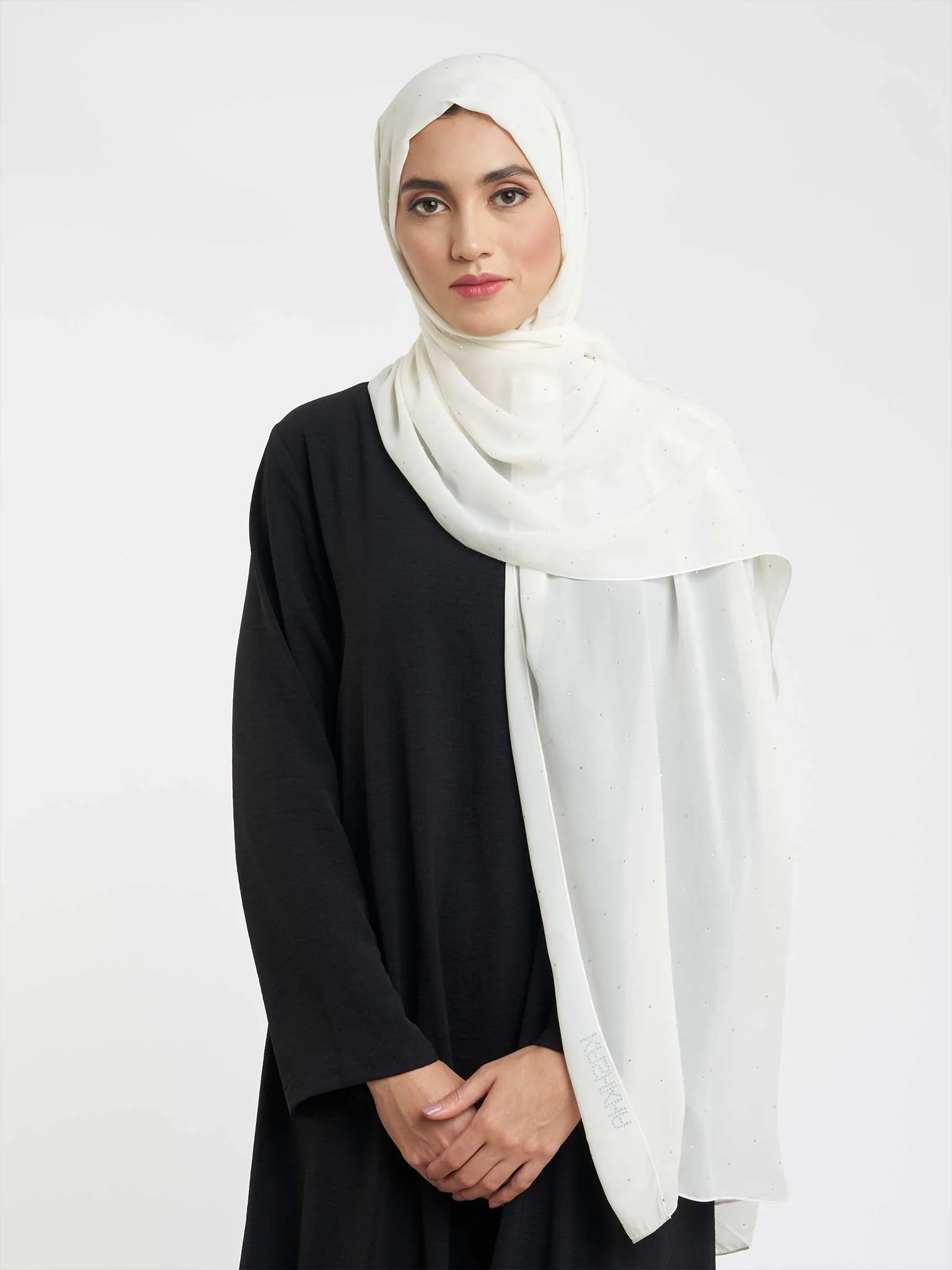 Elegant Sparkle Chiffon Hijab (KP17789L) - Image 19
