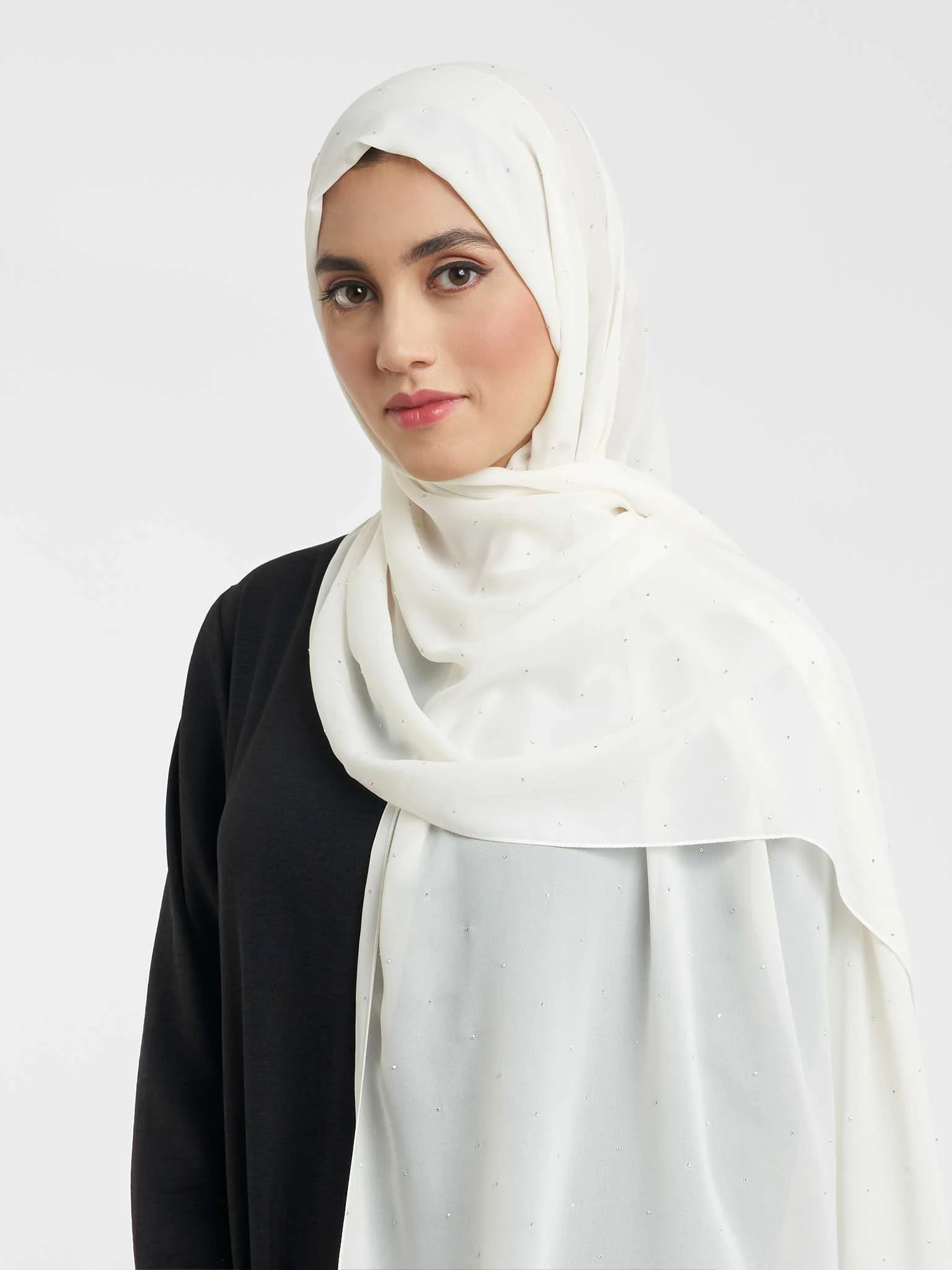 Elegant Sparkle Chiffon Hijab (KP17789L) - Image 20