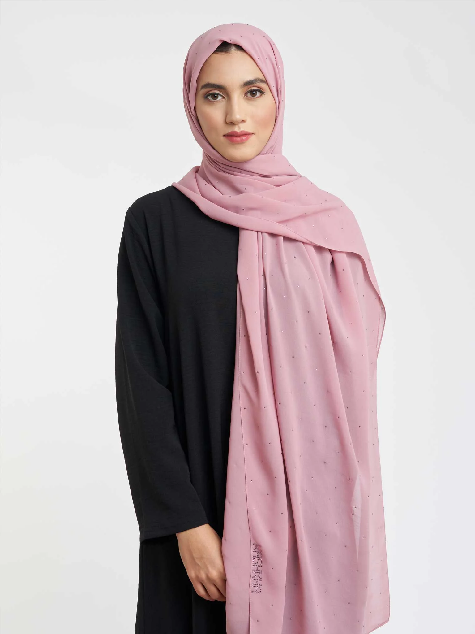 Elegant Sparkle Chiffon Hijab (KP17789L) - Image 25