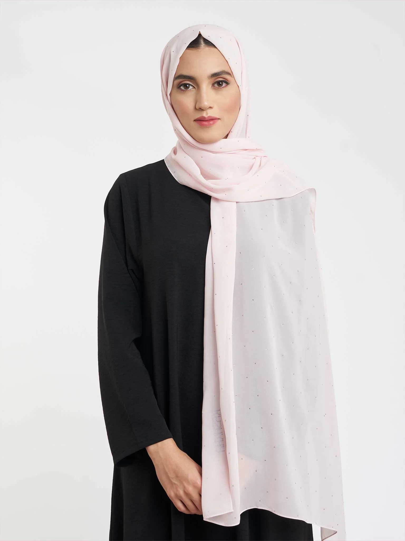 Elegant Sparkle Chiffon Hijab (KP17789L) - Image 34