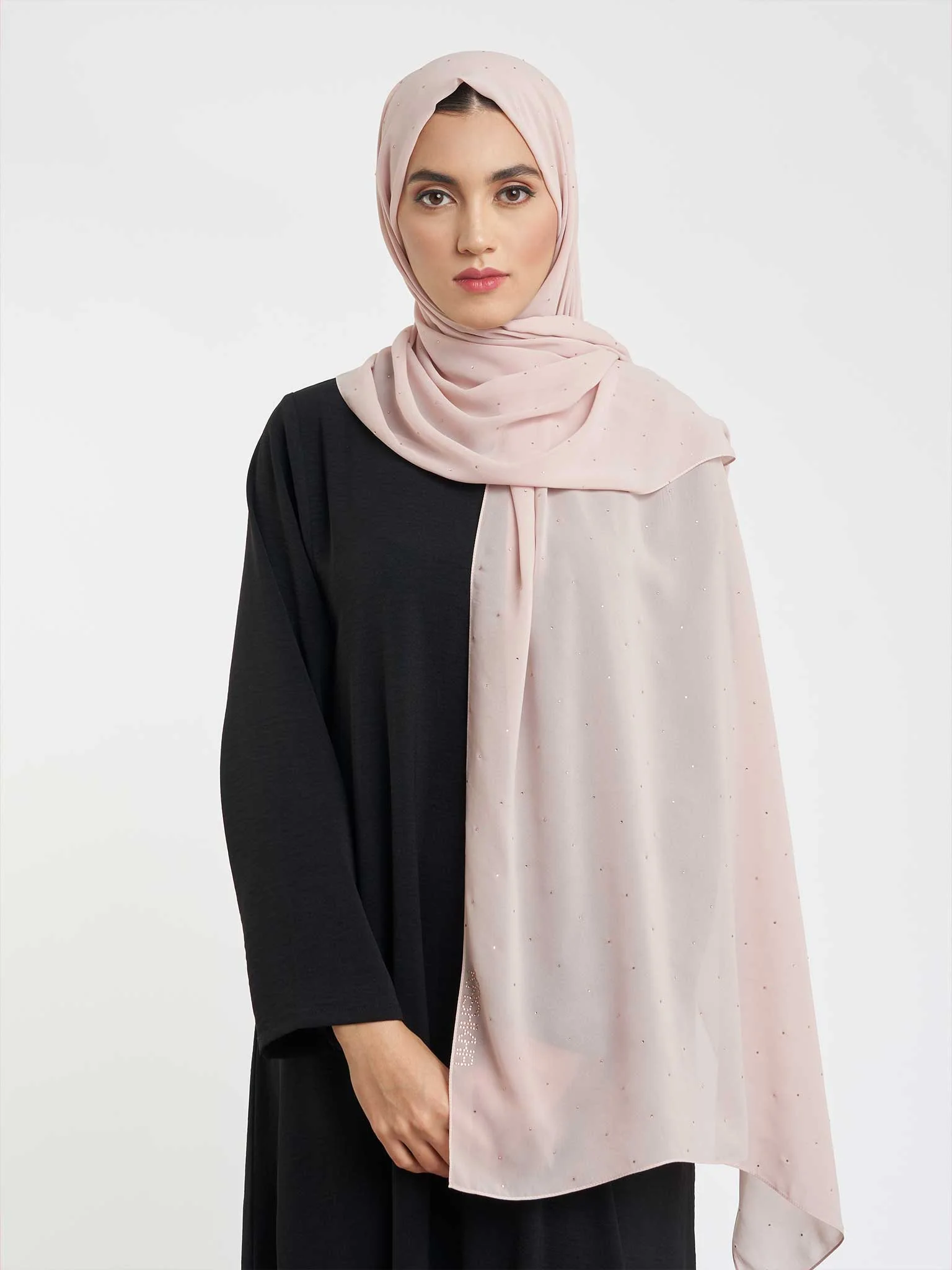 Elegant Sparkle Chiffon Hijab (KP17789L) - Image 43
