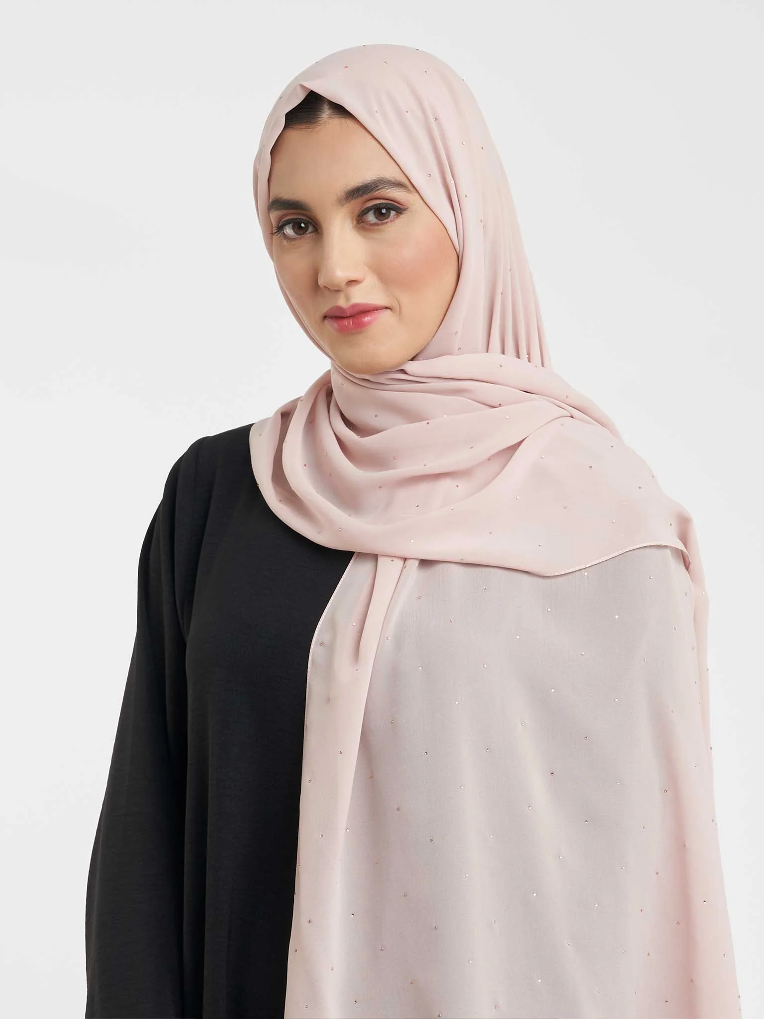 Elegant Sparkle Chiffon Hijab (KP17789L) - Image 44