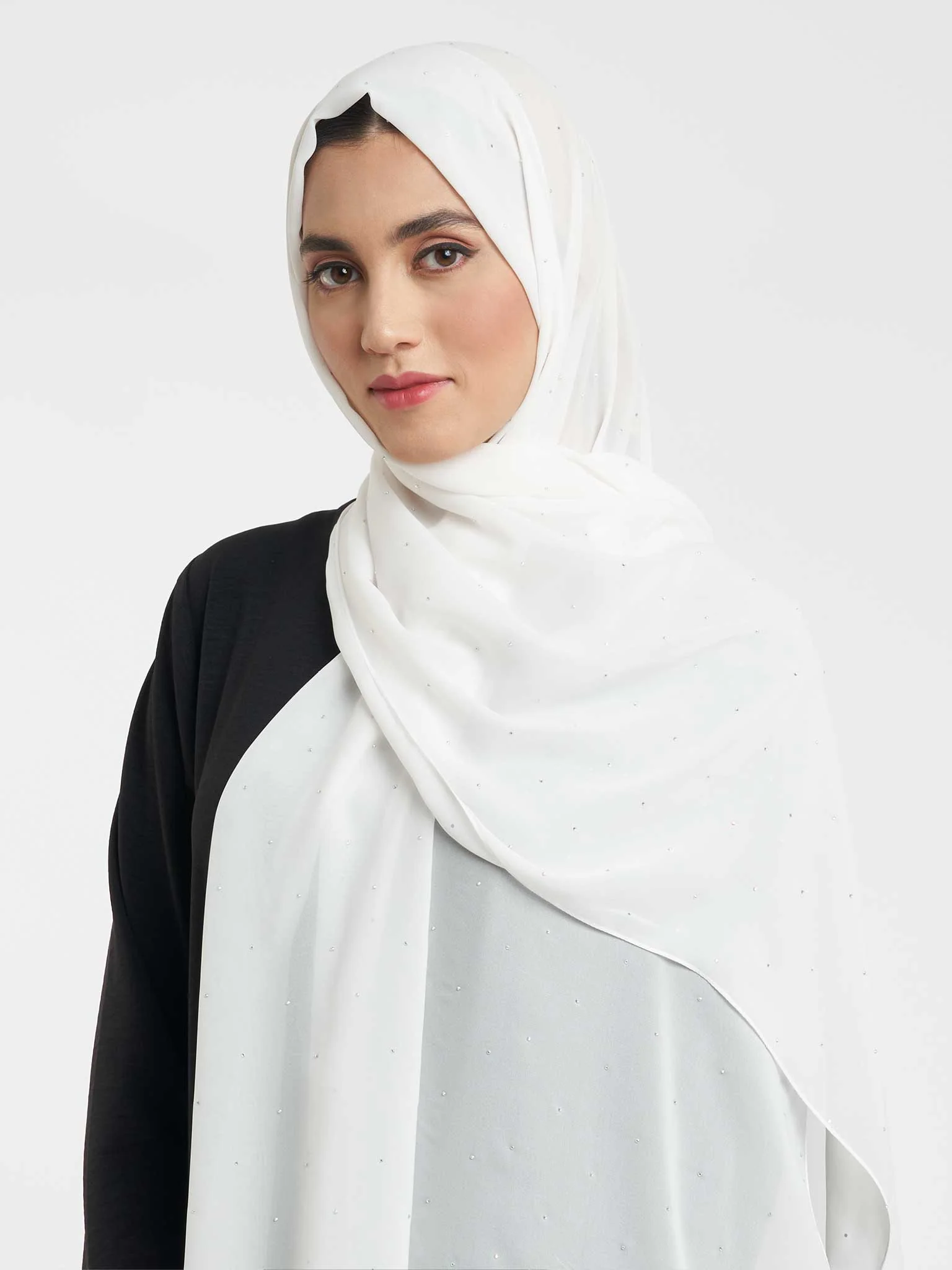 Elegant Sparkle Chiffon Hijab (KP17789L) - Image 47