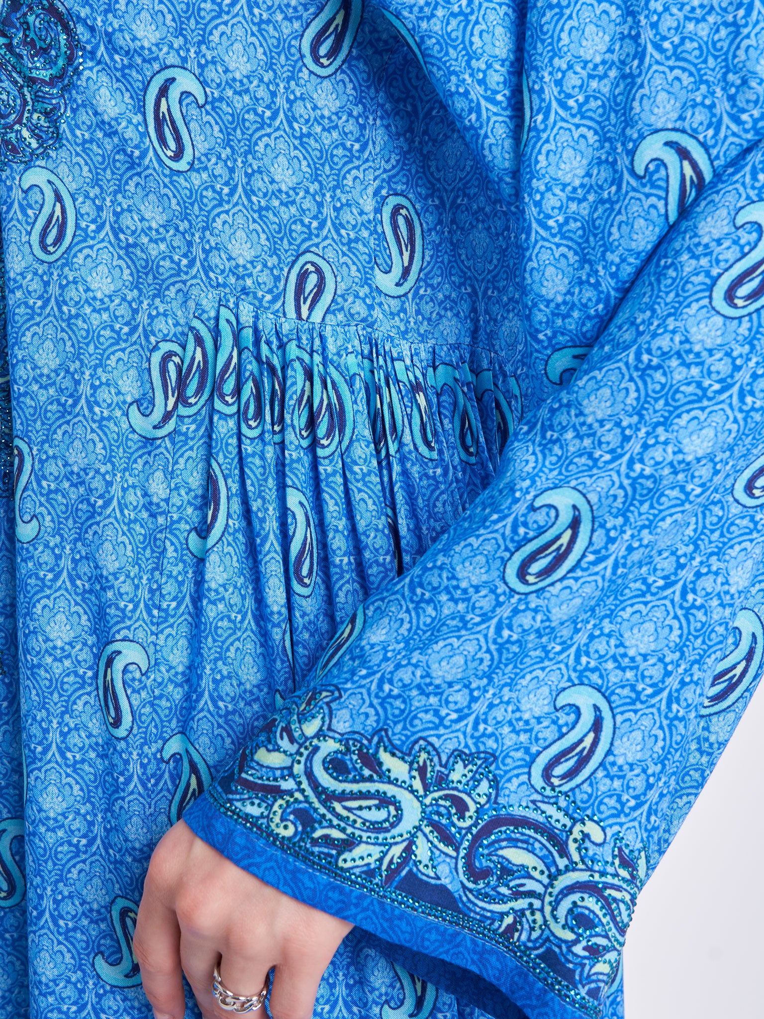 Decoritive Pattern Print Jalabiya (VDK299) - Image 5
