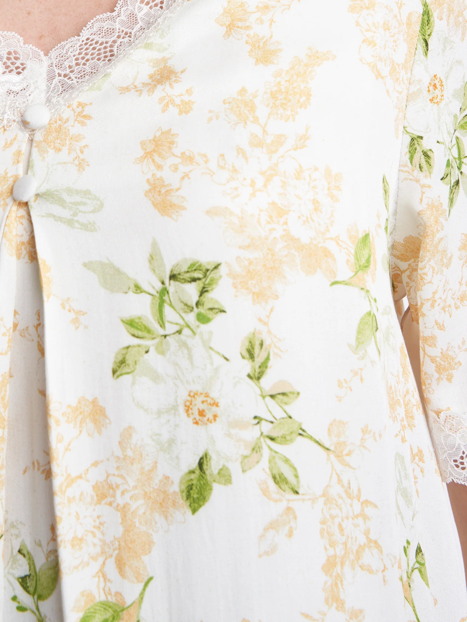 Floral Print Nightwear Dress (CNH288) - Image 5