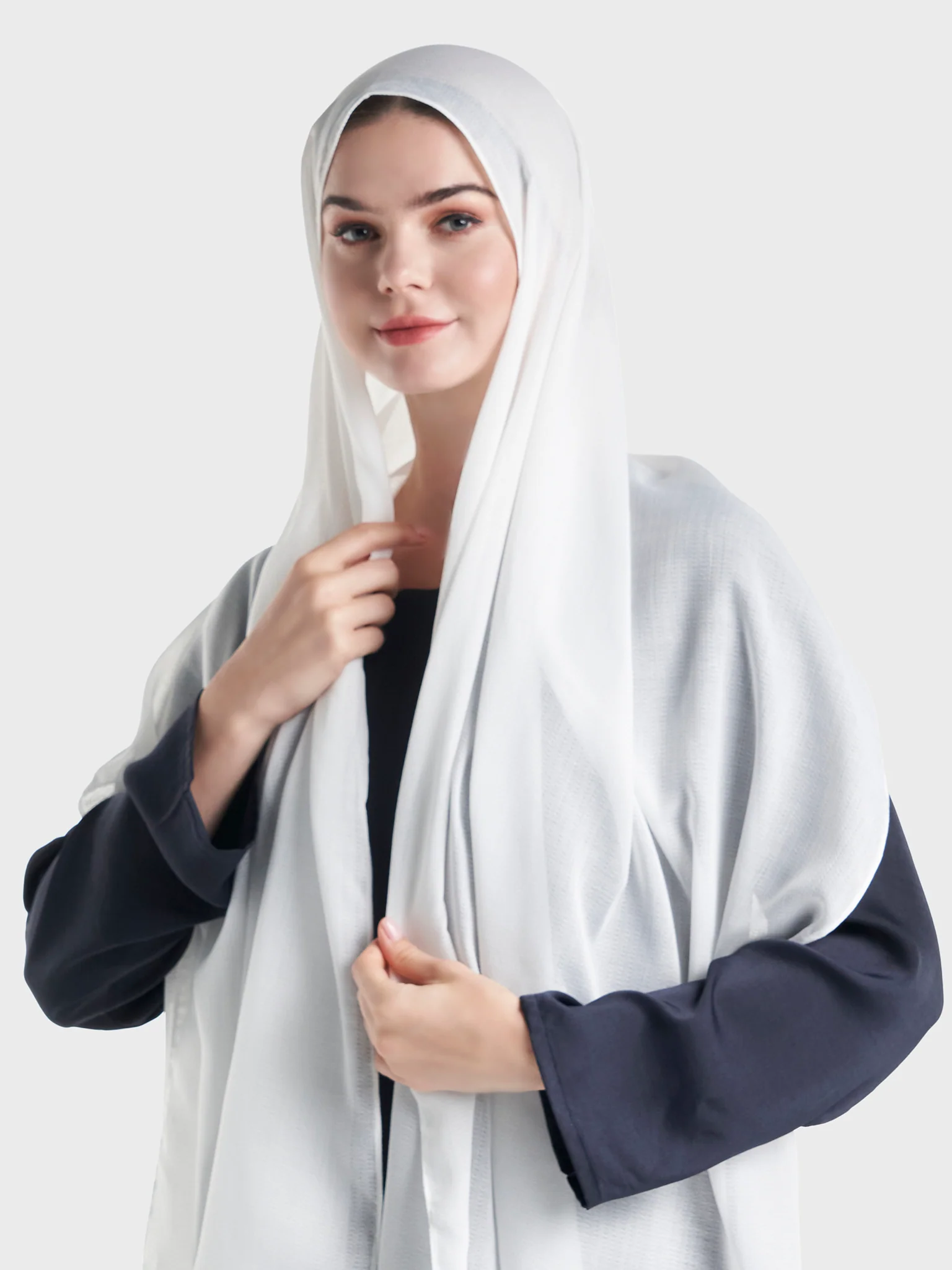 Jacquard Cotton Hijab (KP18158L) - Image 16