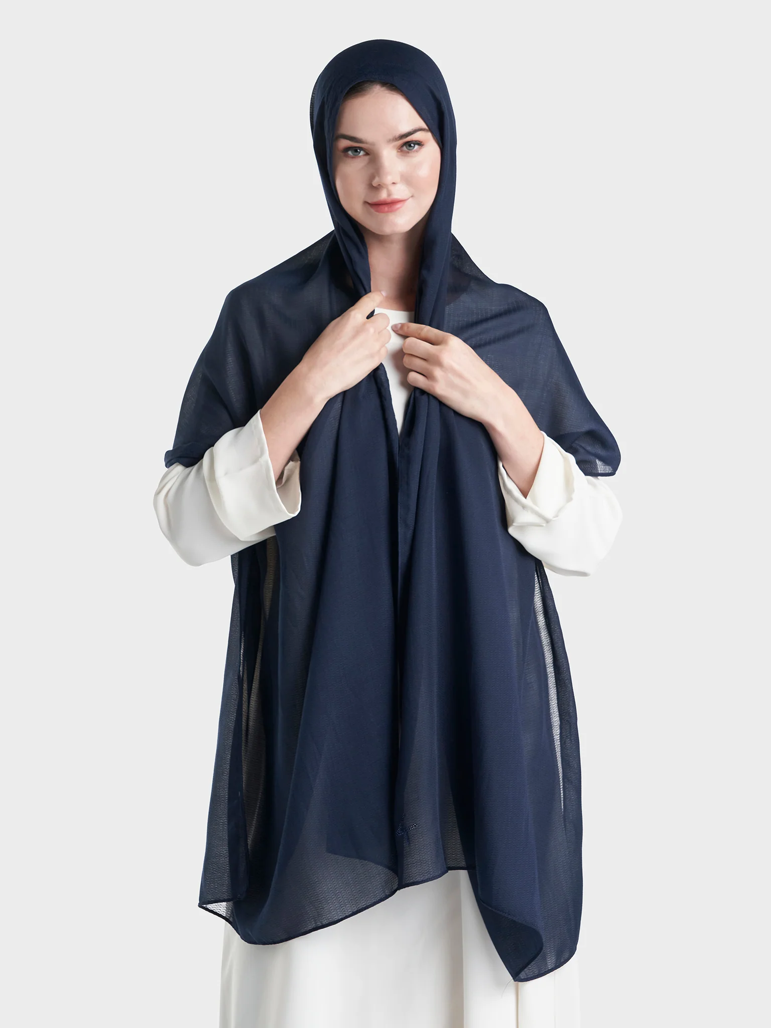 Jacquard Cotton Hijab (KP18158L) - Image 20