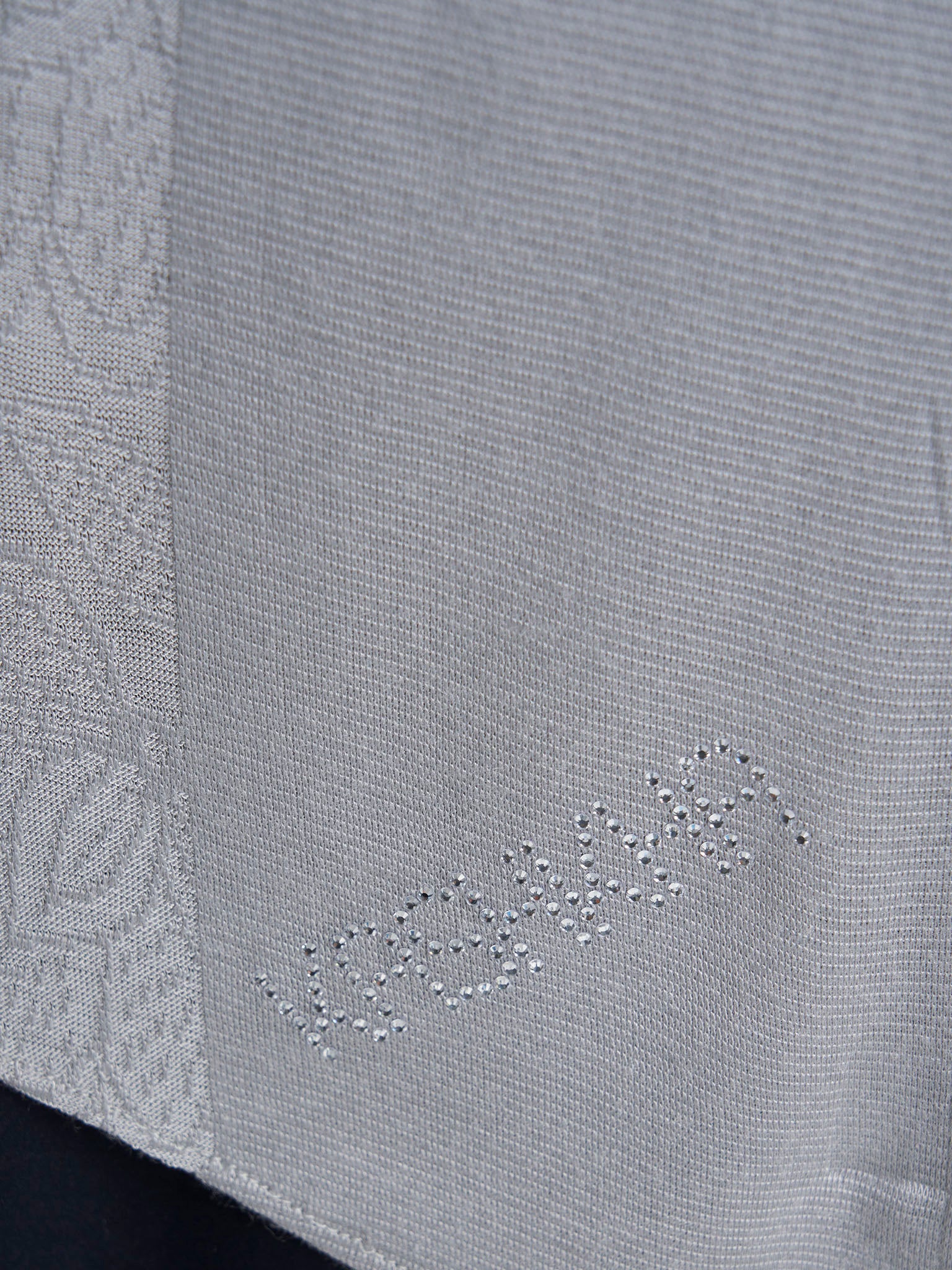Floral Jacquard Self Print Ready to Wear Jersey Hijab (SRKP22132L) - Image 30