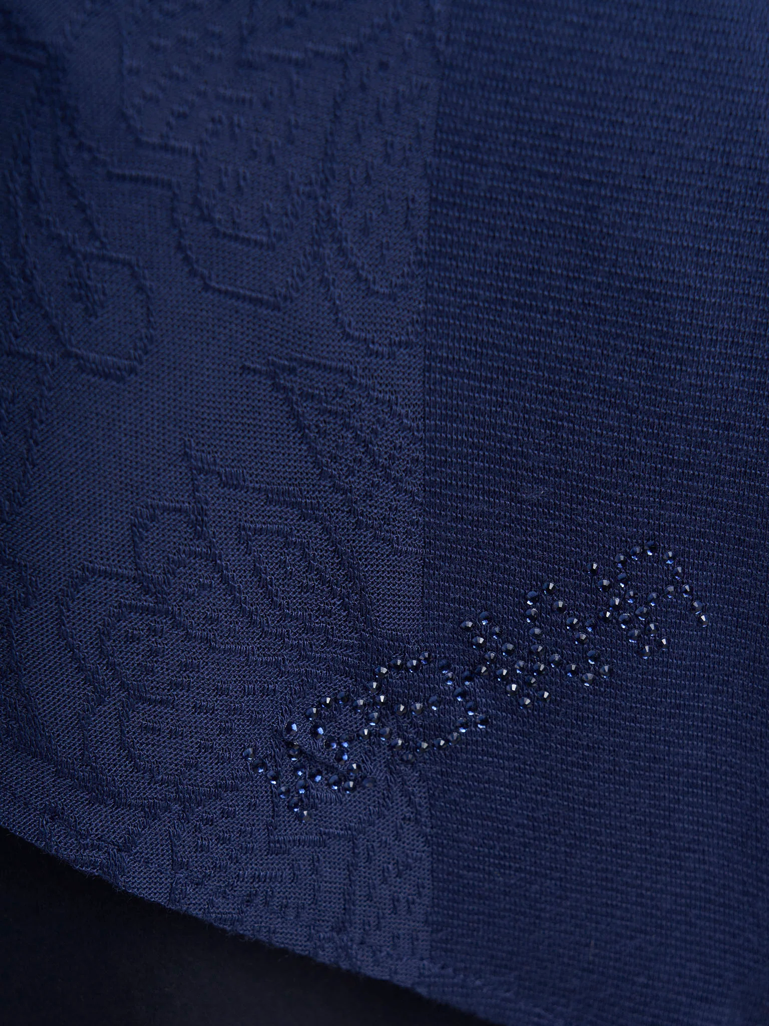 Floral Jacquard Self Print Ready to Wear Jersey Hijab (SRKP22132L) - Image 49