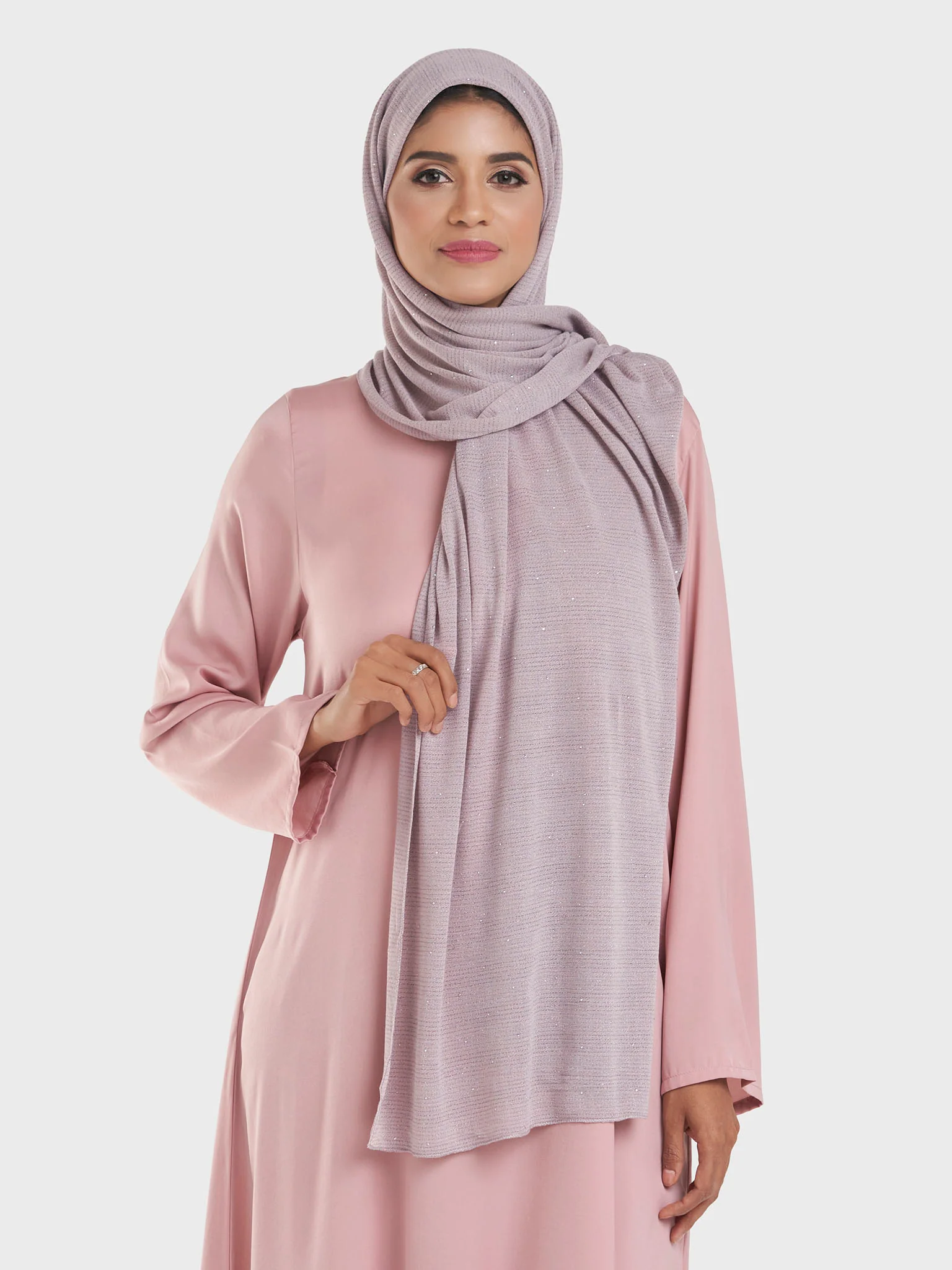 Lurex Jersey Hijab with All Over Stones (SRKP14380L) - Image 20
