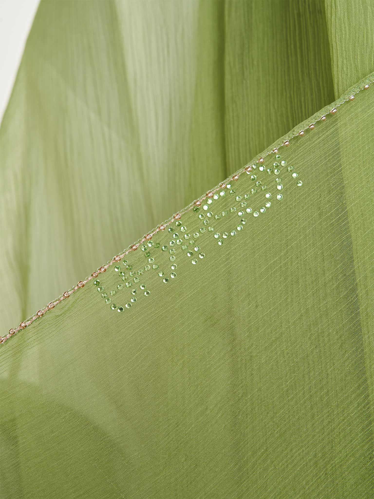 Decorative Edge Big Width Chiffon Hijab - Image 11