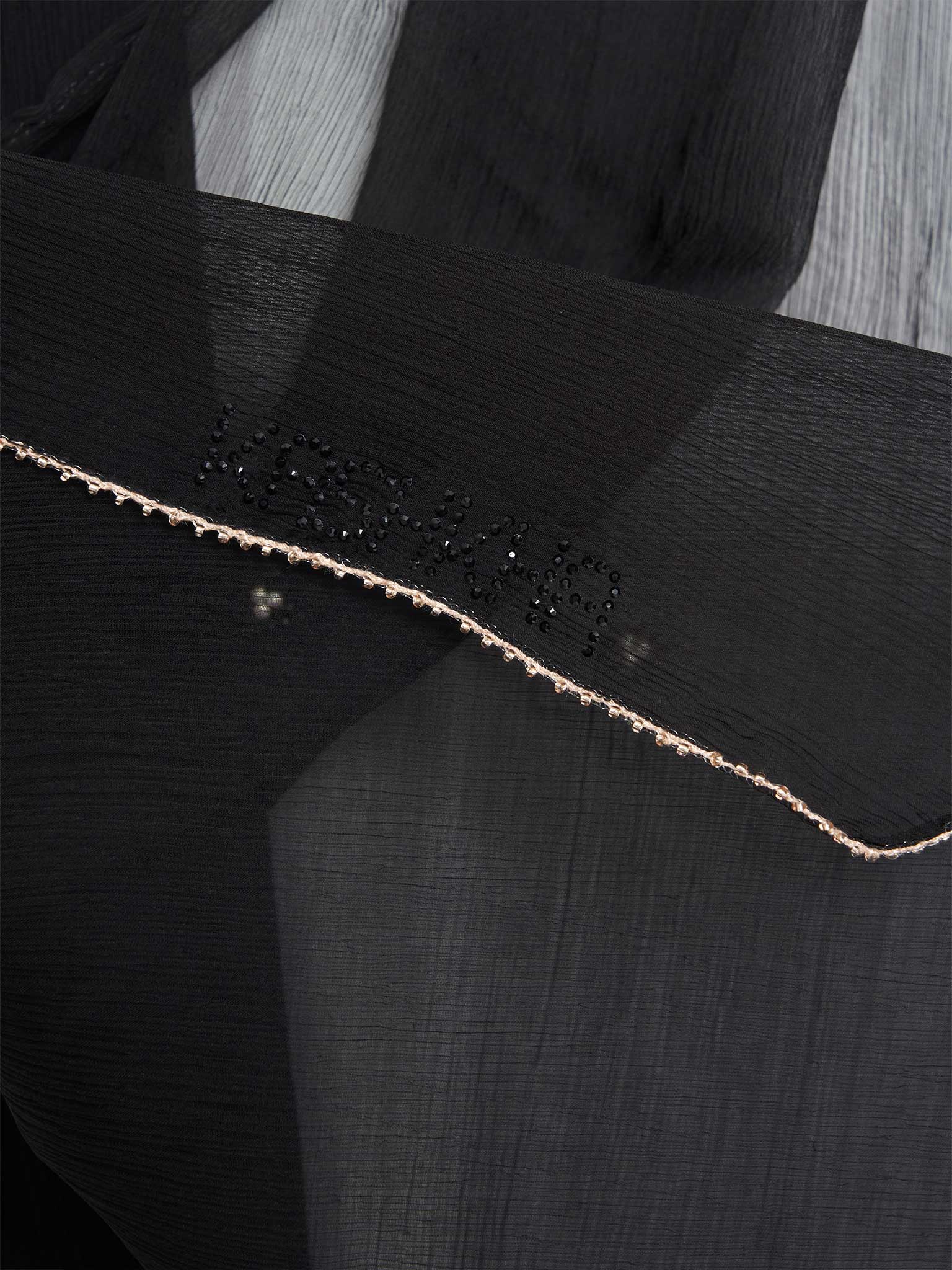 Decorative Edge Big Width Chiffon Hijab - Image 21