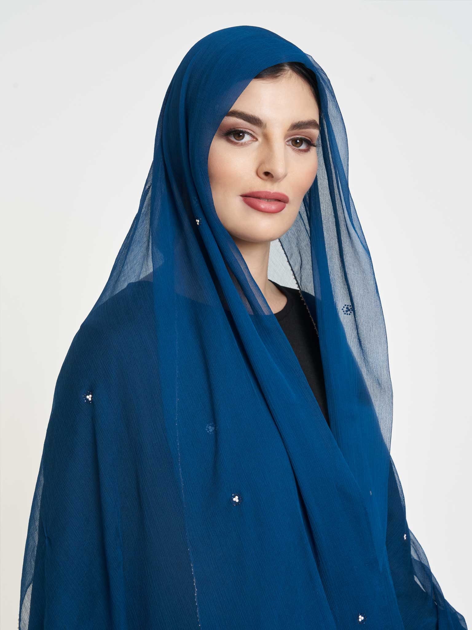 Decorative Edge Big Width Chiffon Hijab - Image 41