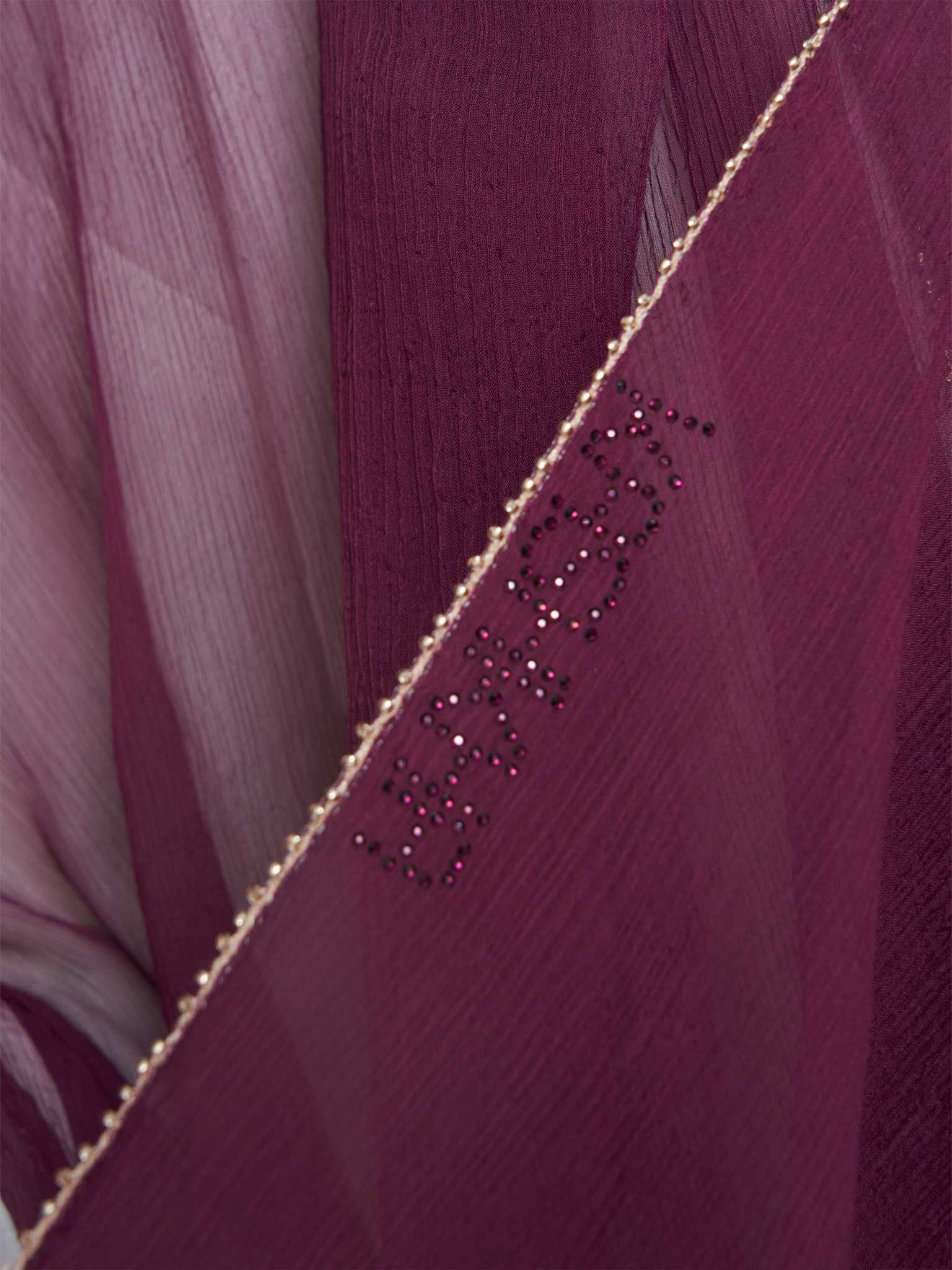 Decorative Edge Big Width Chiffon Hijab - Image 45