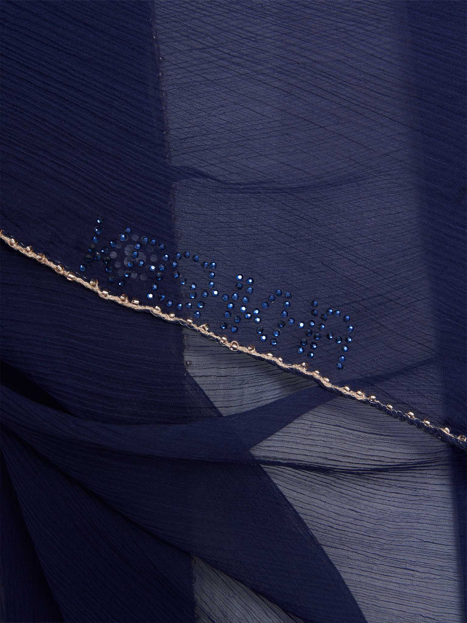 Decorative Edge Big Width Chiffon Hijab - Image 8