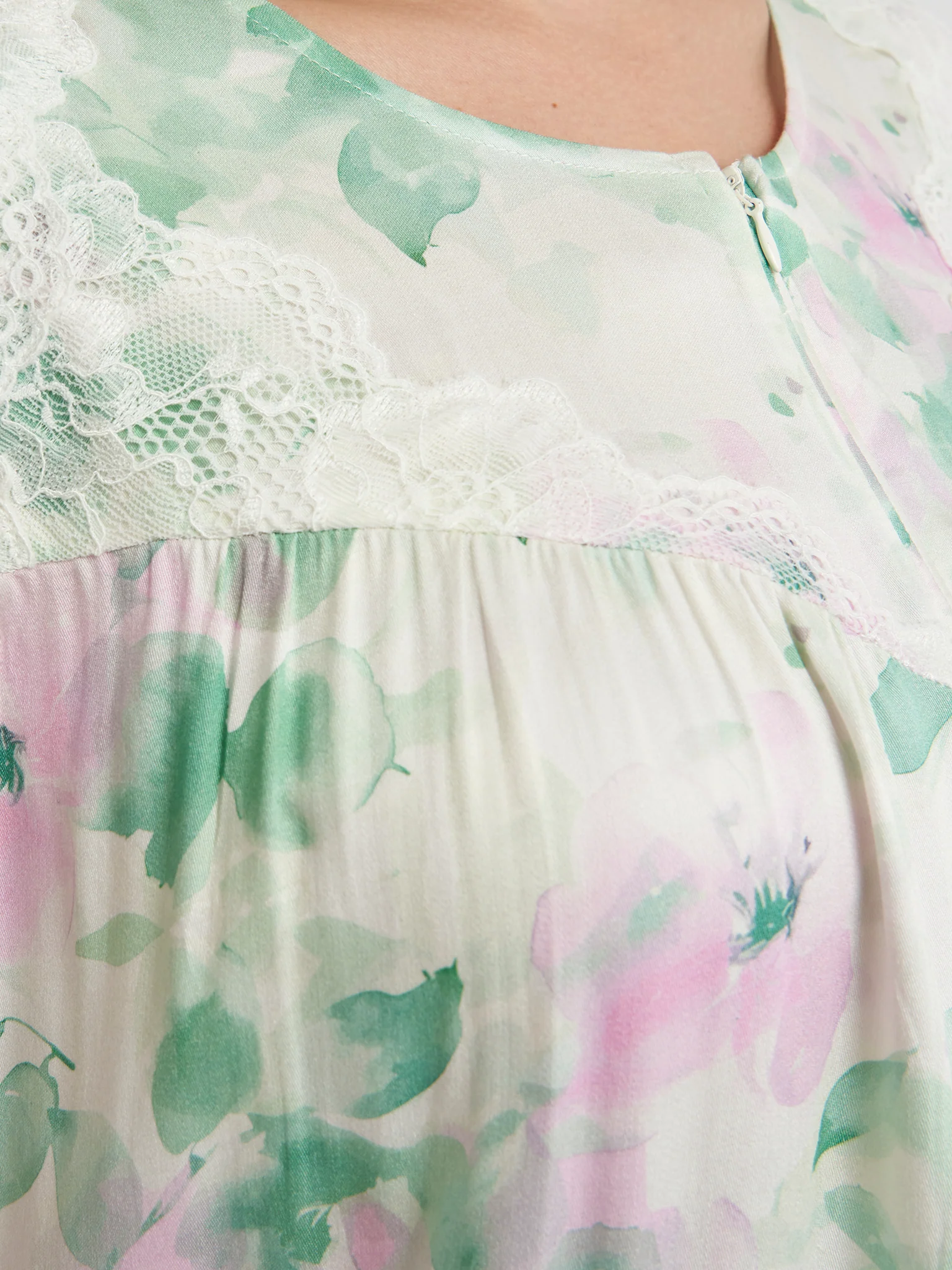 Printed Viscose Mini Nighty (CNH426A) - Image 5