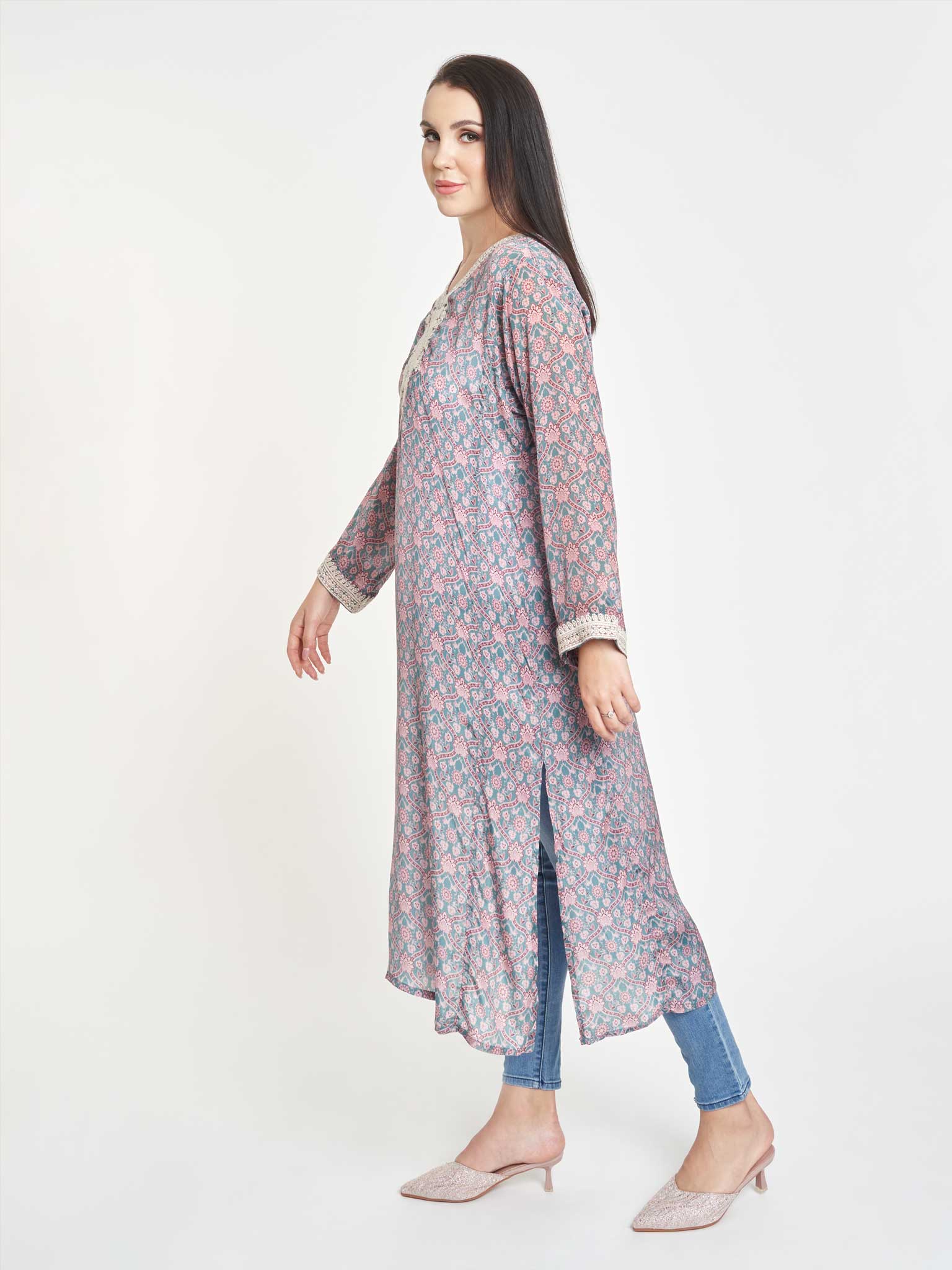 Viscose Printed Kurti - Image 2