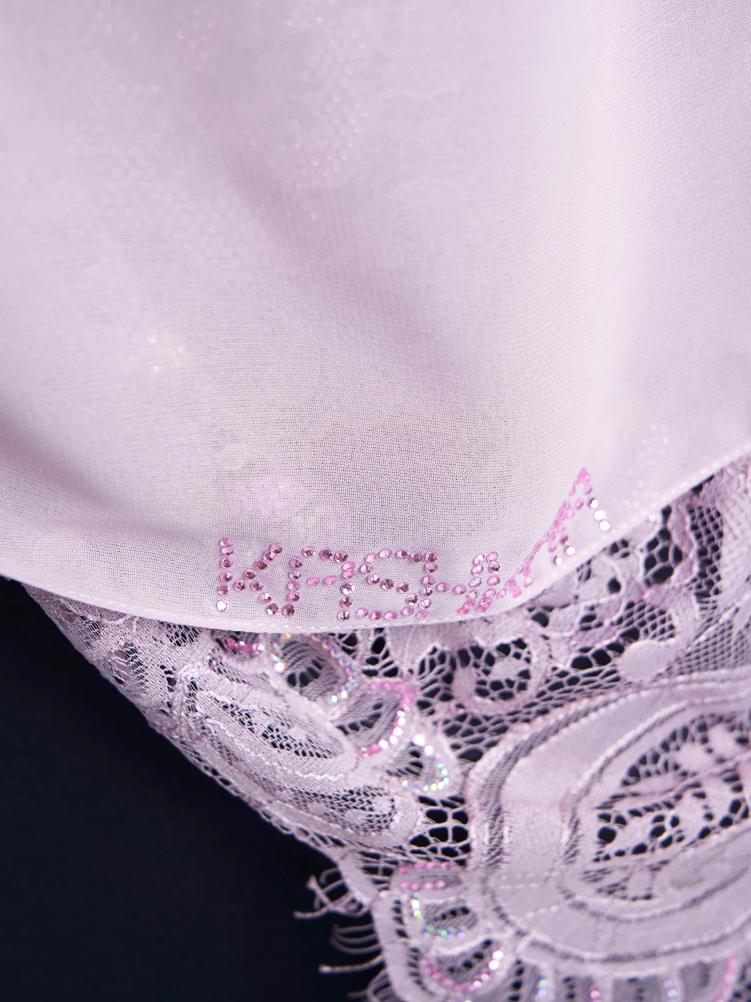 Stone Work Wool Chiffon Hijab (KP18216L) - Image 40