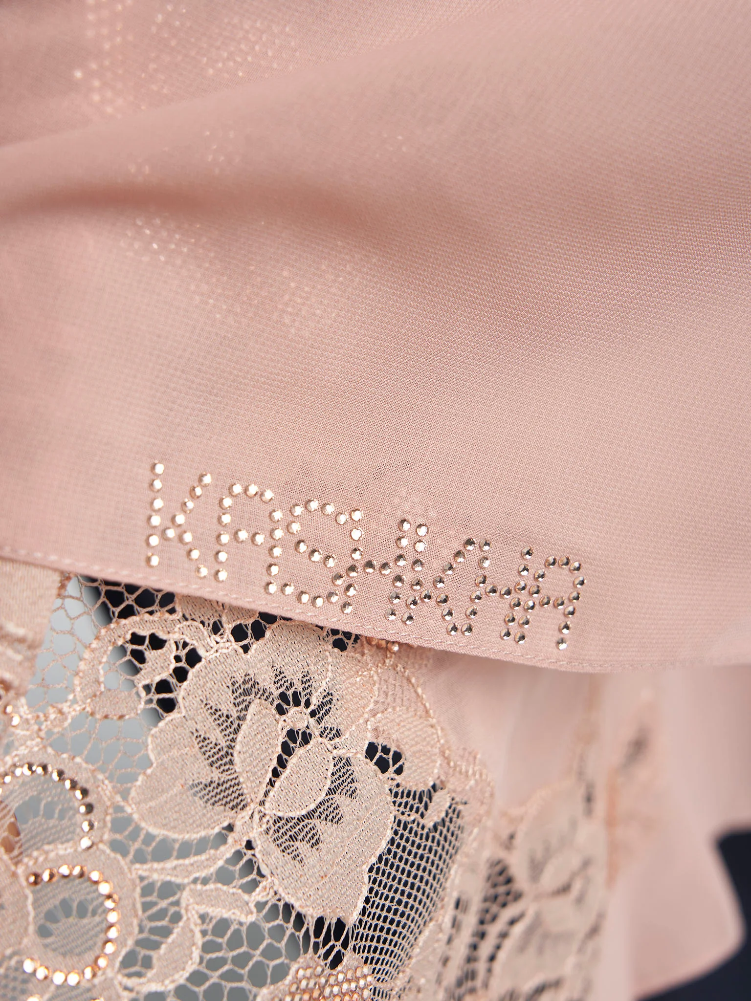 Stone Work Wool Chiffon Hijab (KP18216L) - Image 46