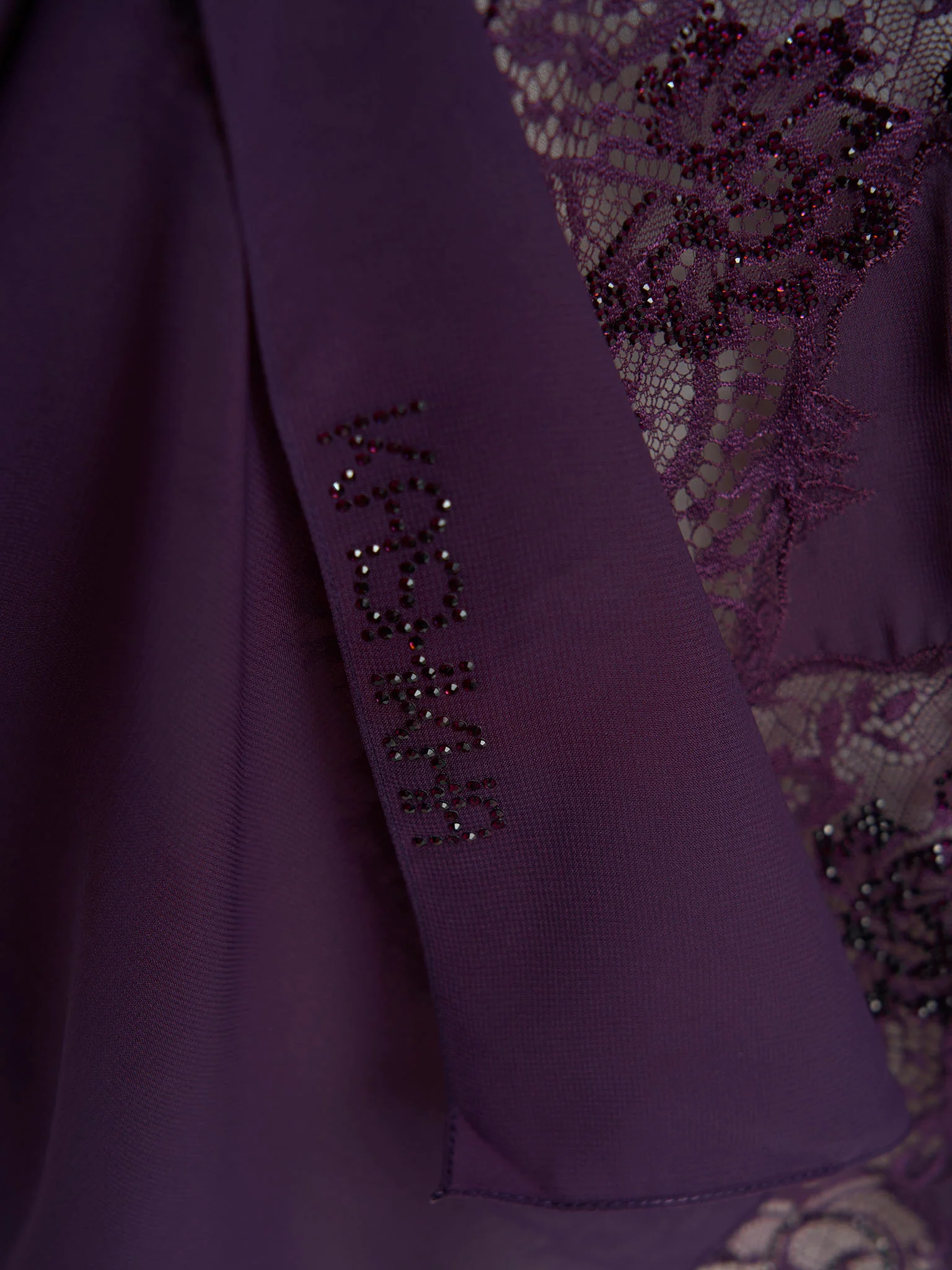 Dantel Wool Chiffon Hijab (KP18217L) - Image 43