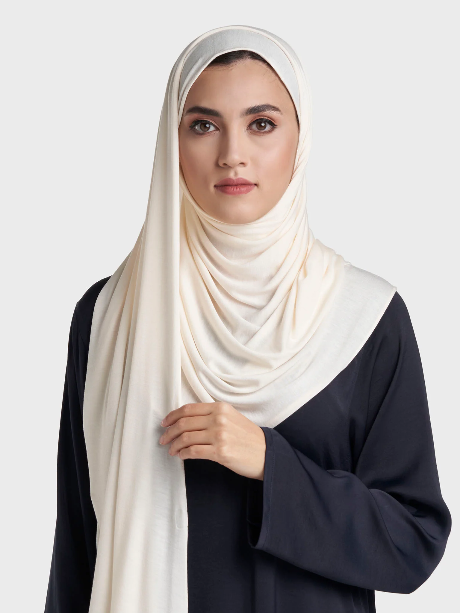 Kashkha Jersey Plain Ready to Wear Hijab (SRKP1335L) - Image 106