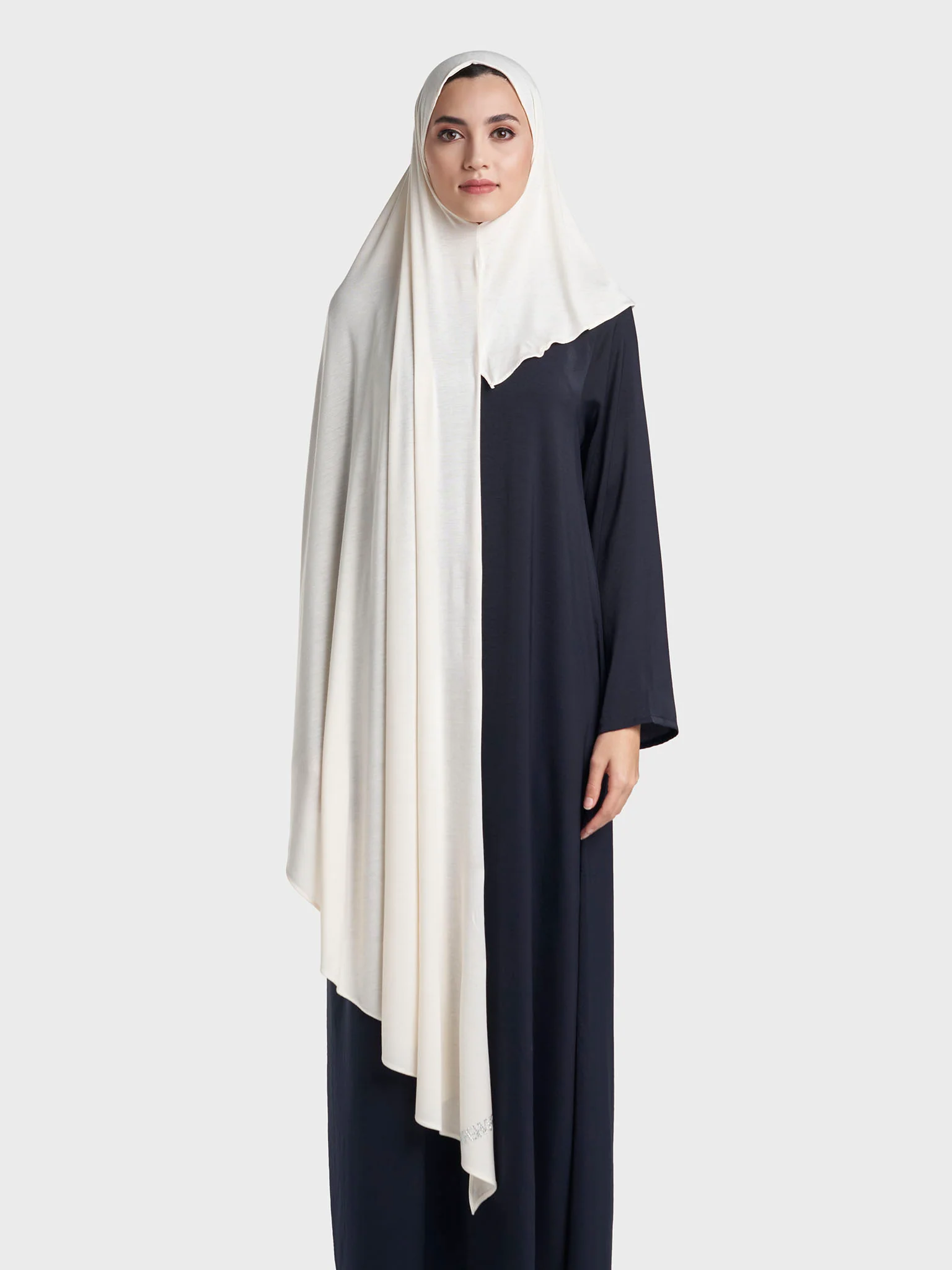 Kashkha Jersey Plain Ready to Wear Hijab (SRKP1335L) - Image 107