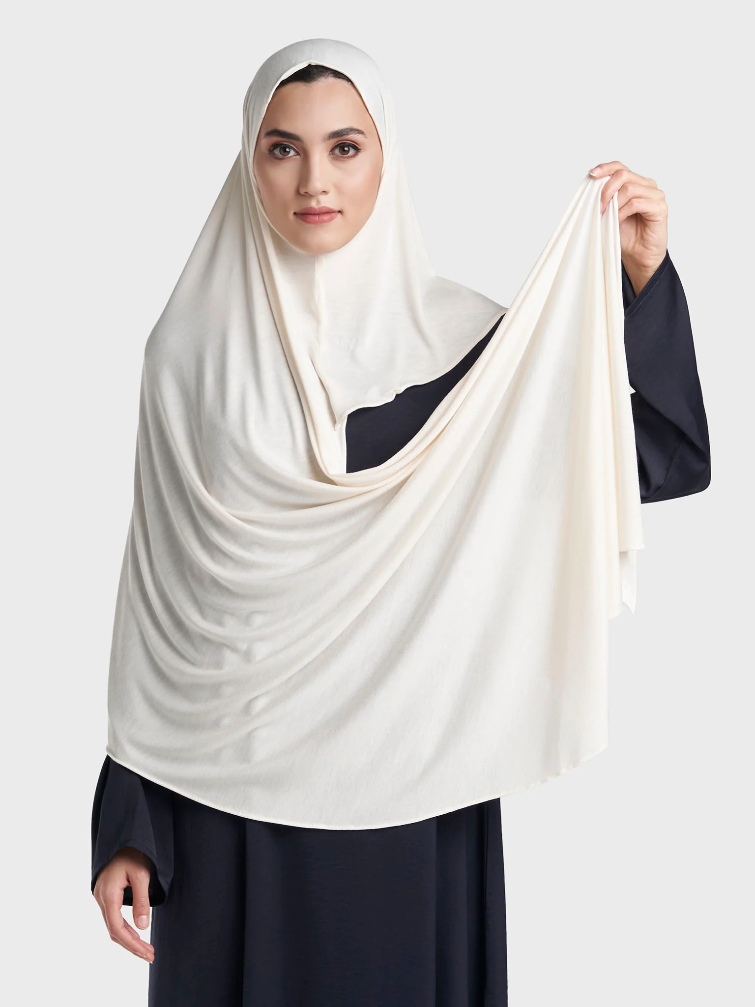 Kashkha Jersey Plain Ready to Wear Hijab (SRKP1335L) - Image 108