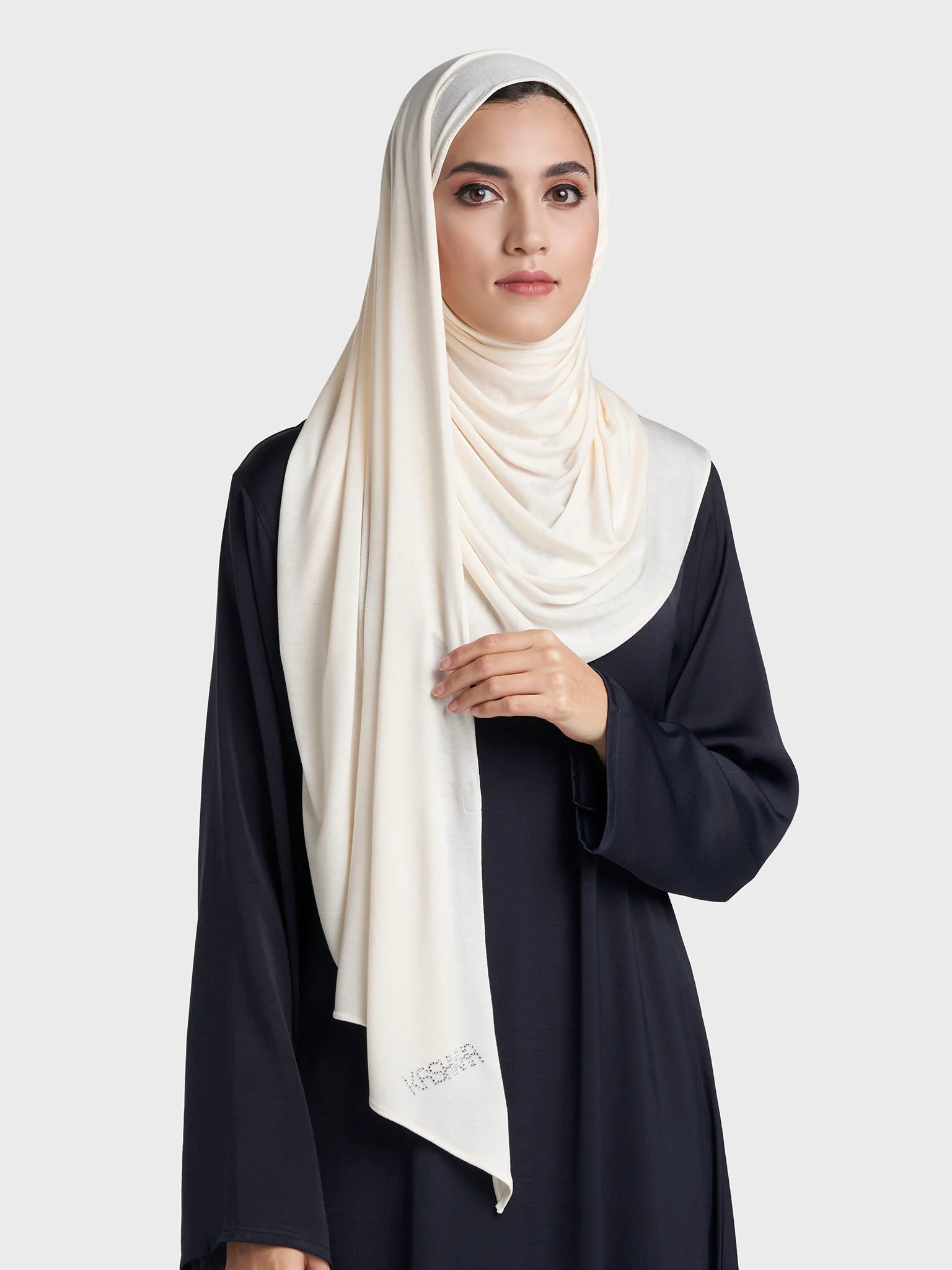 Kashkha Jersey Plain Ready to Wear Hijab (SRKP1335L) - Image 109