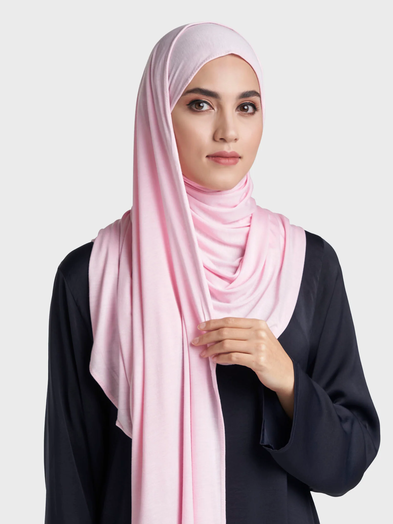 Kashkha Jersey Plain Ready to Wear Hijab (SRKP1335L) - Image 11
