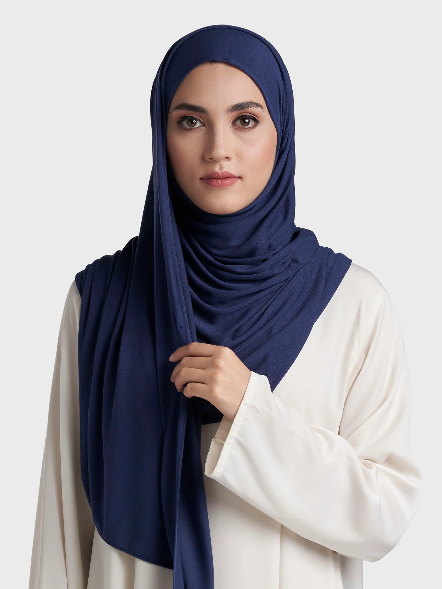 Kashkha Jersey Plain Ready to Wear Hijab (SRKP1335L) - Image 126