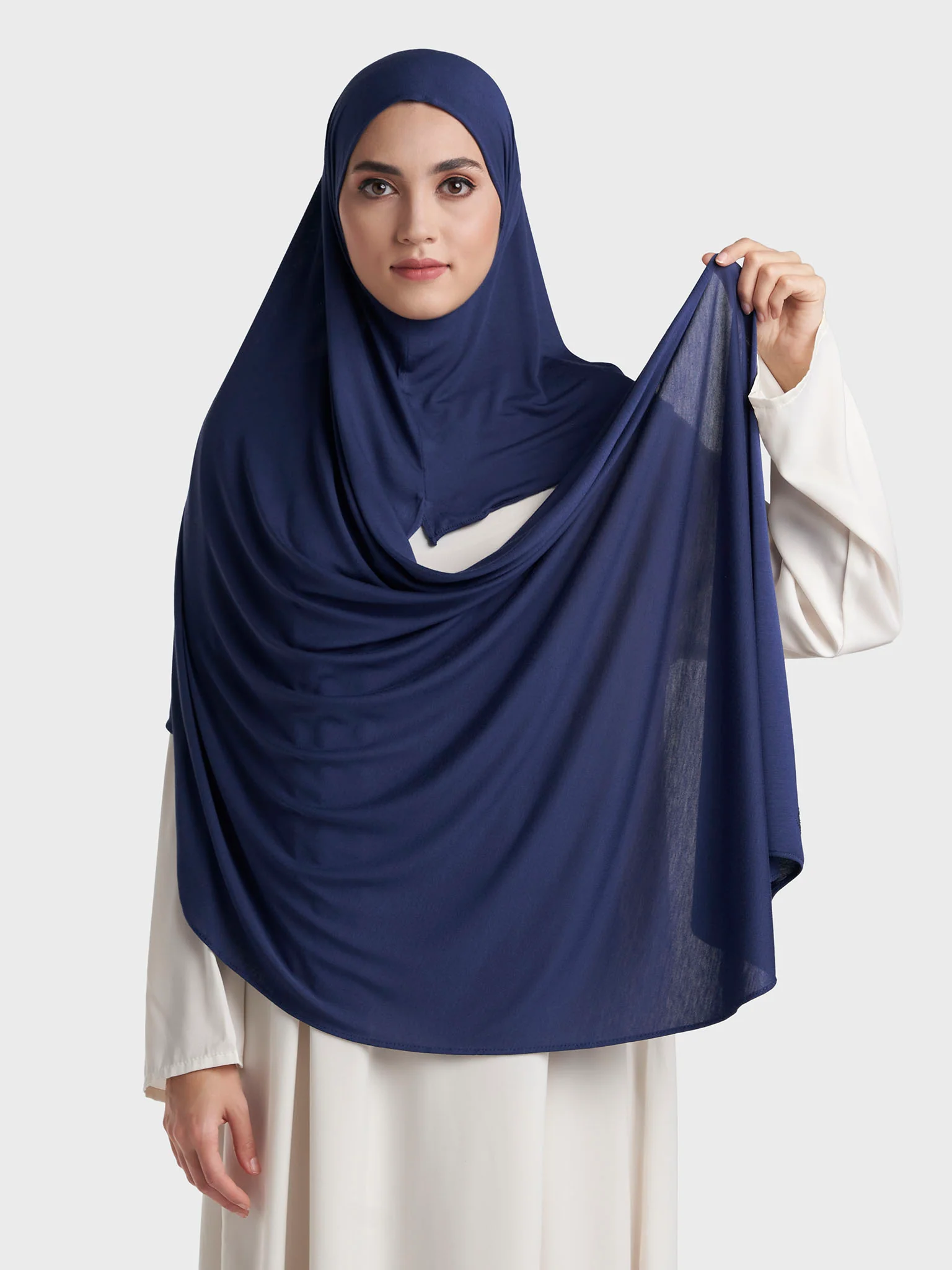 Kashkha Jersey Plain Ready to Wear Hijab (SRKP1335L) - Image 128