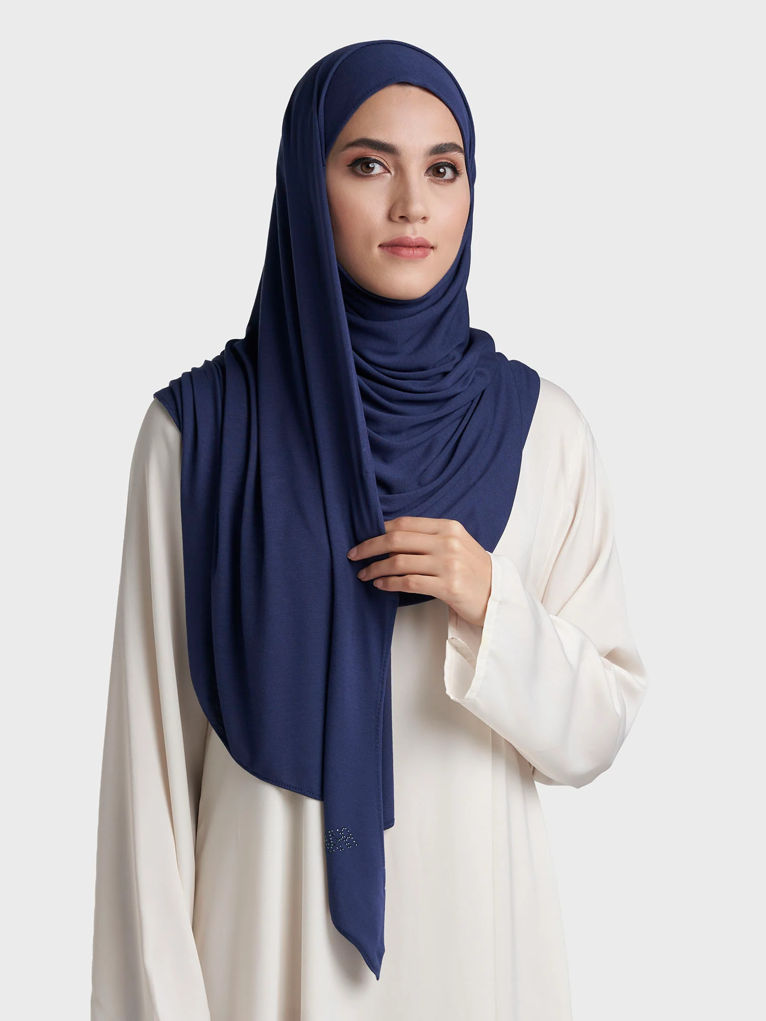 Kashkha Jersey Plain Ready to Wear Hijab (SRKP1335L) - Image 129