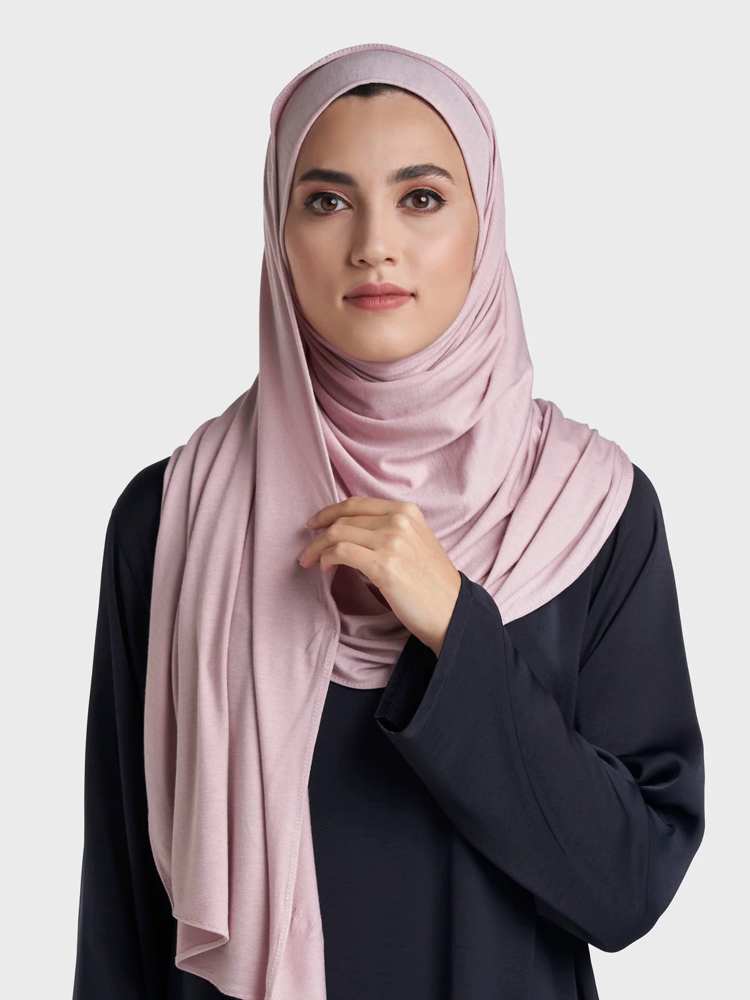 Kashkha Jersey Plain Ready to Wear Hijab (SRKP1335L) - Image 136
